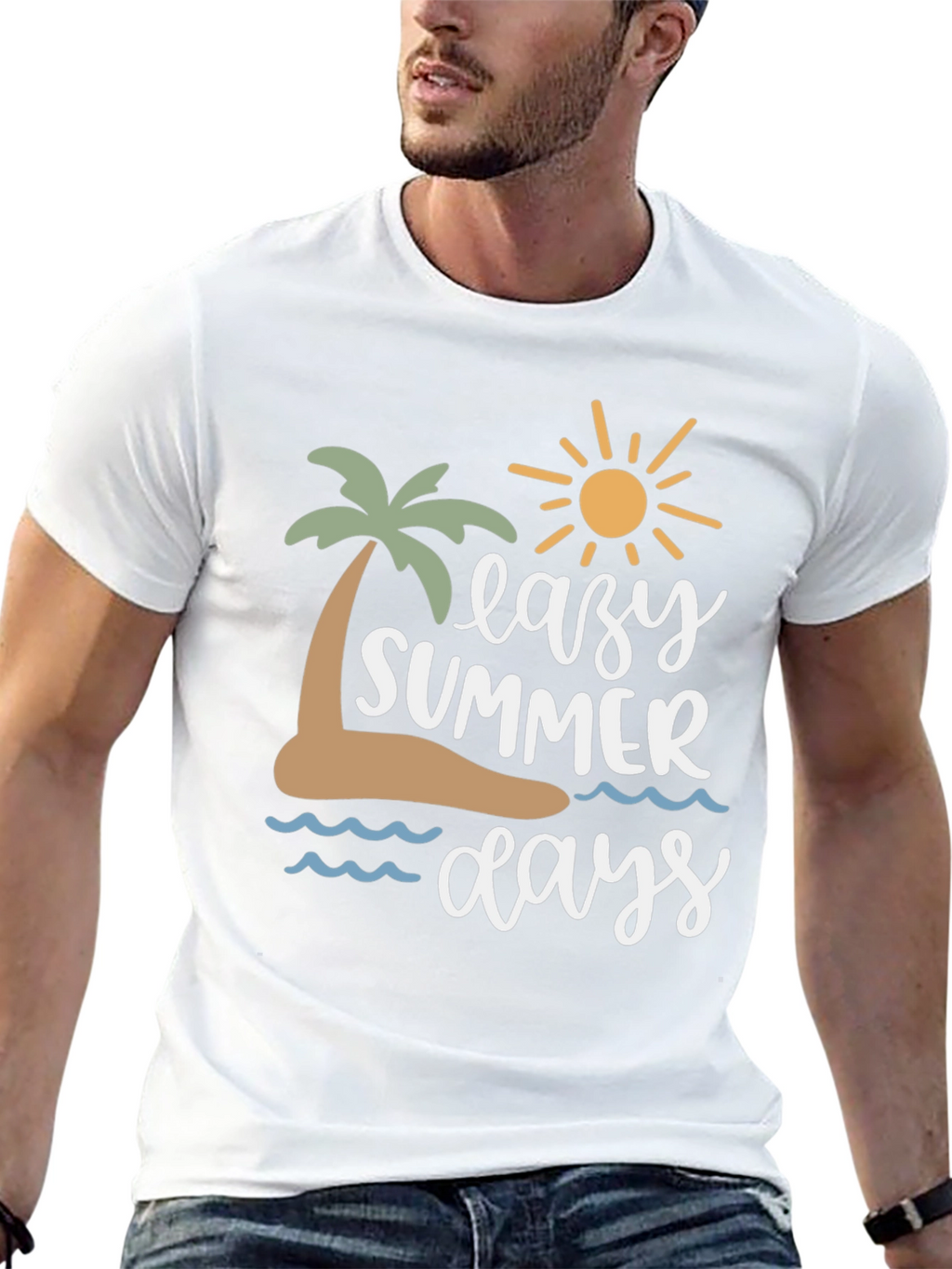 Lazy Summer Days Graphic T-Shirt