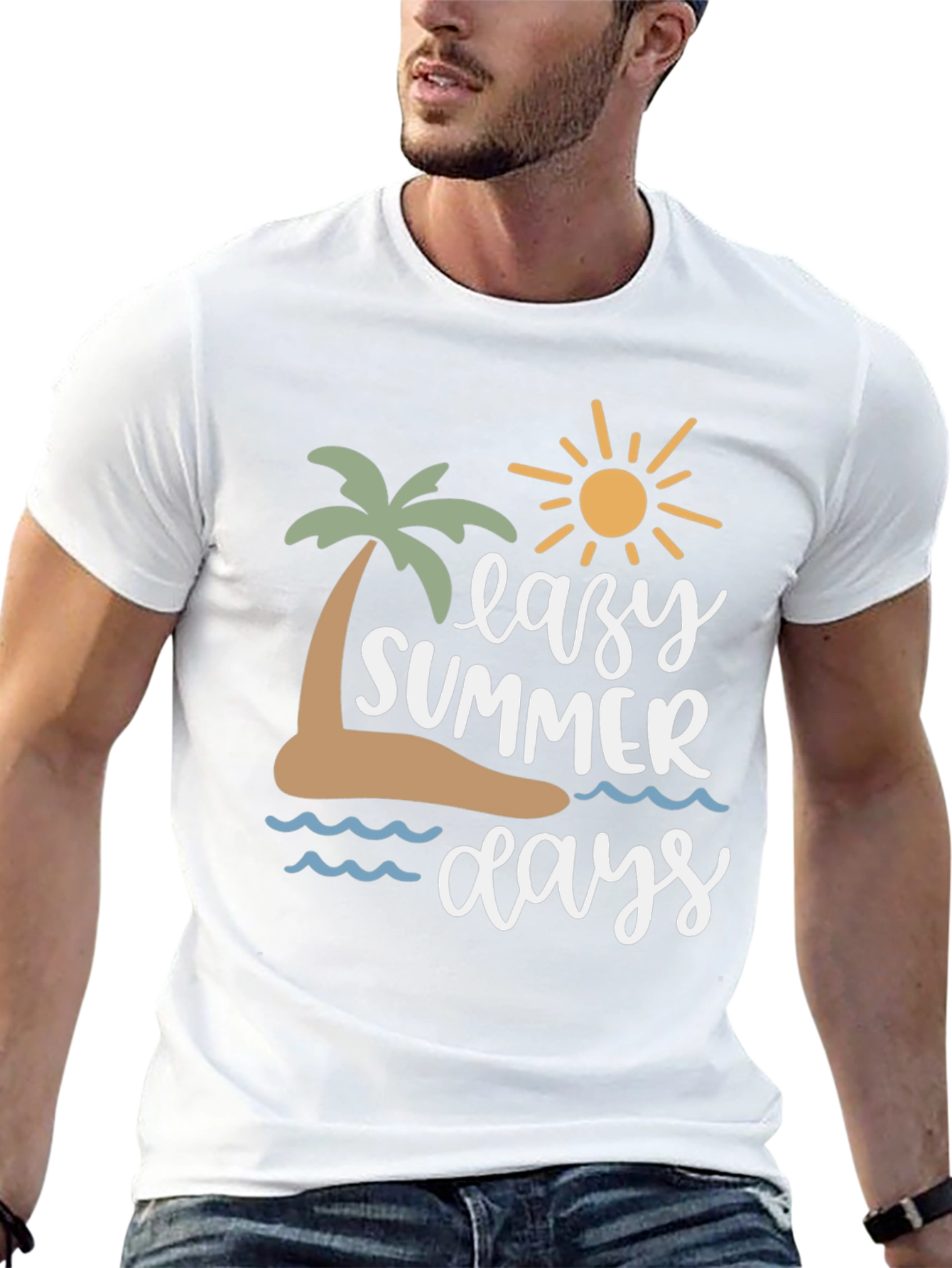 Lazy Summer Days Graphic T-Shirt