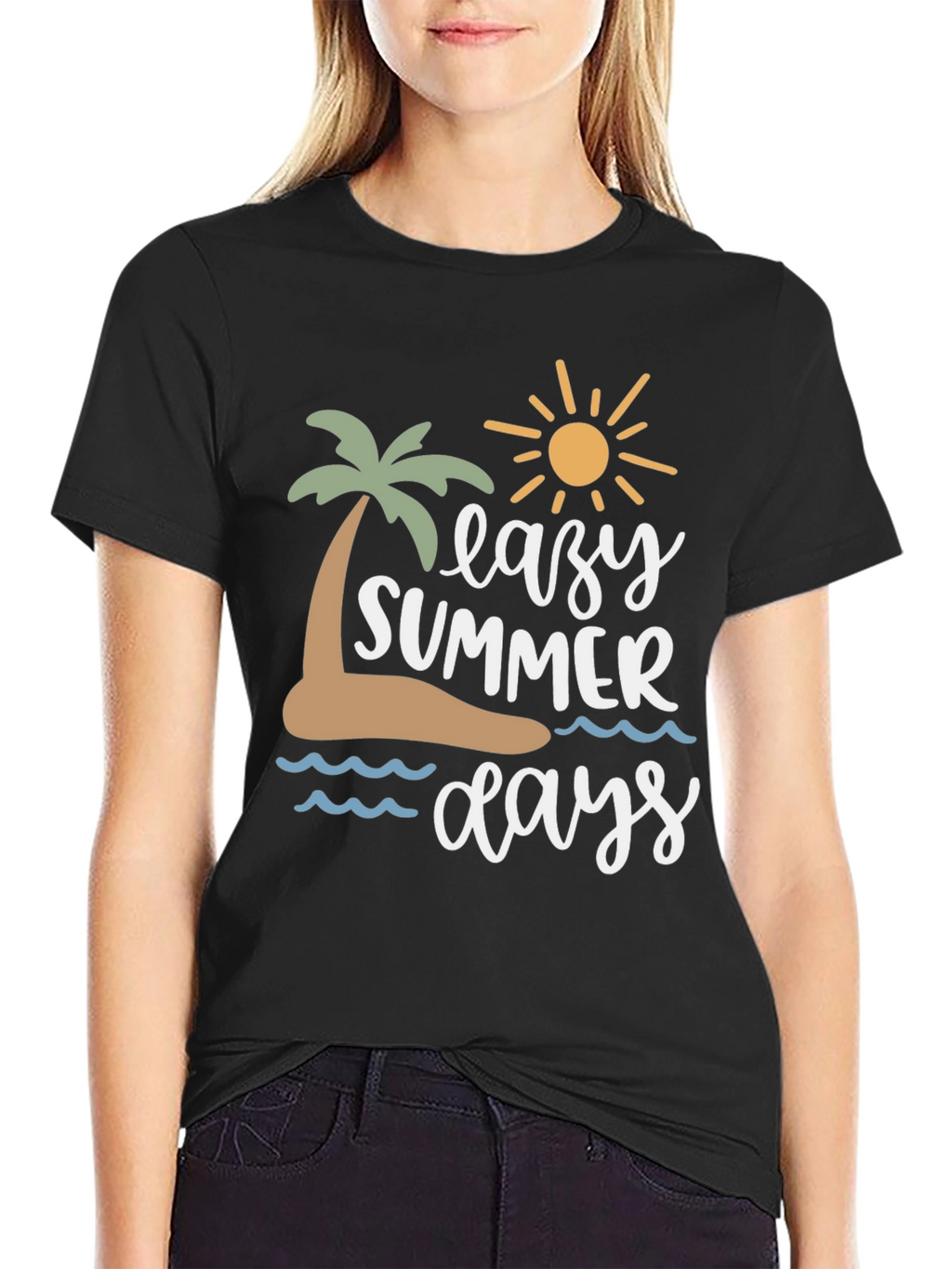 Lazy Summer Days Graphic T-Shirt