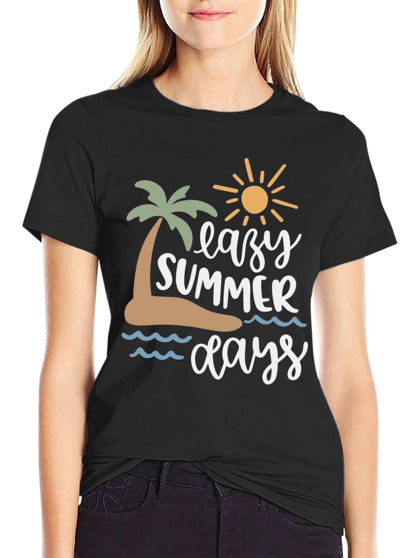 Lazy Summer Days Graphic T-Shirt