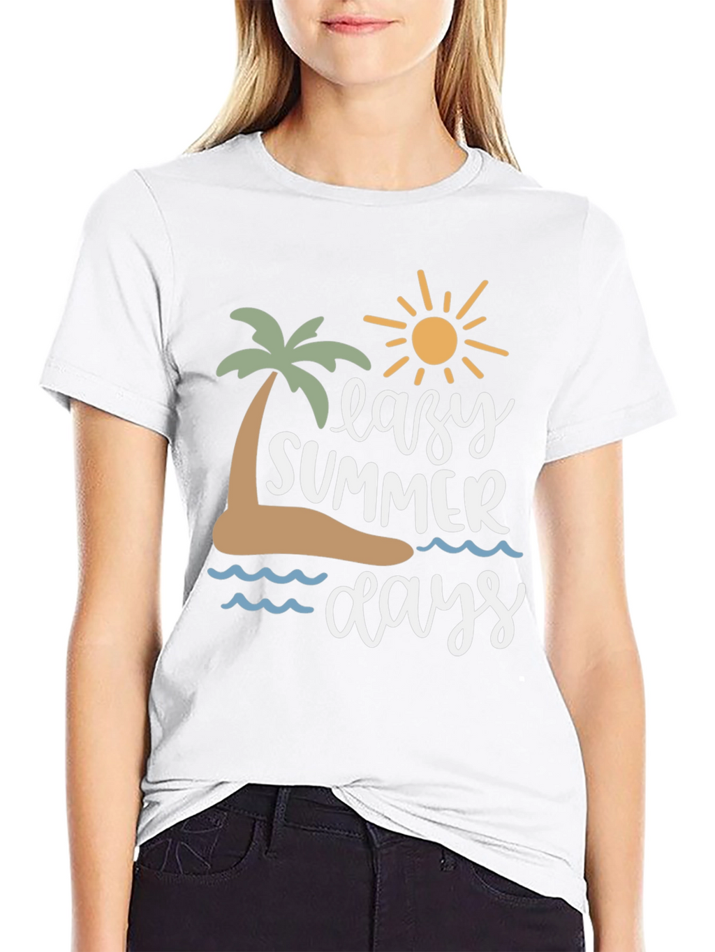 Lazy Summer Days Graphic T-Shirt