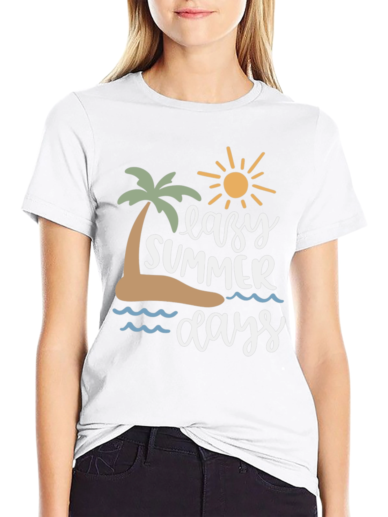 Lazy Summer Days Graphic T-Shirt