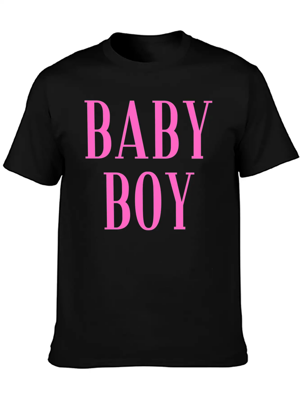 Baby Boy Pink Stylish Everyday T-Shirt – Unisex Basic Cotton Tee