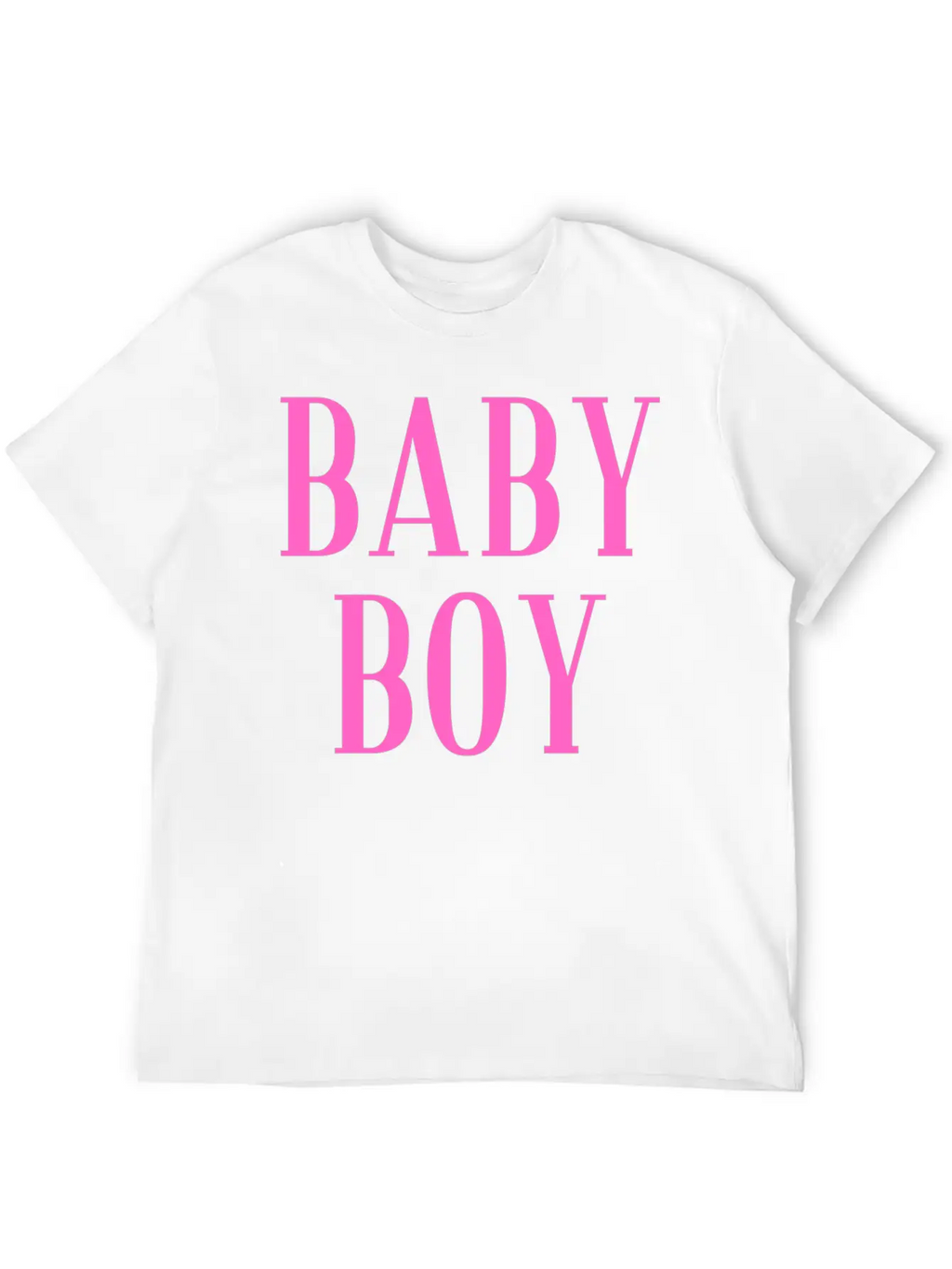 Baby Boy Pink Stylish Everyday T-Shirt – Unisex Basic Cotton Tee