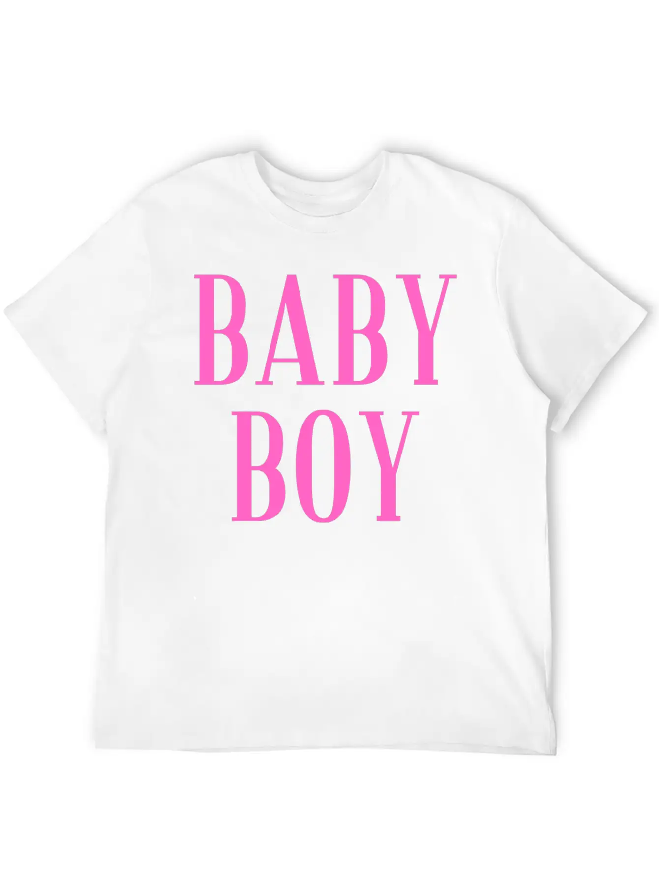Baby Boy Pink Stylish Everyday T-Shirt – Unisex Basic Cotton Tee