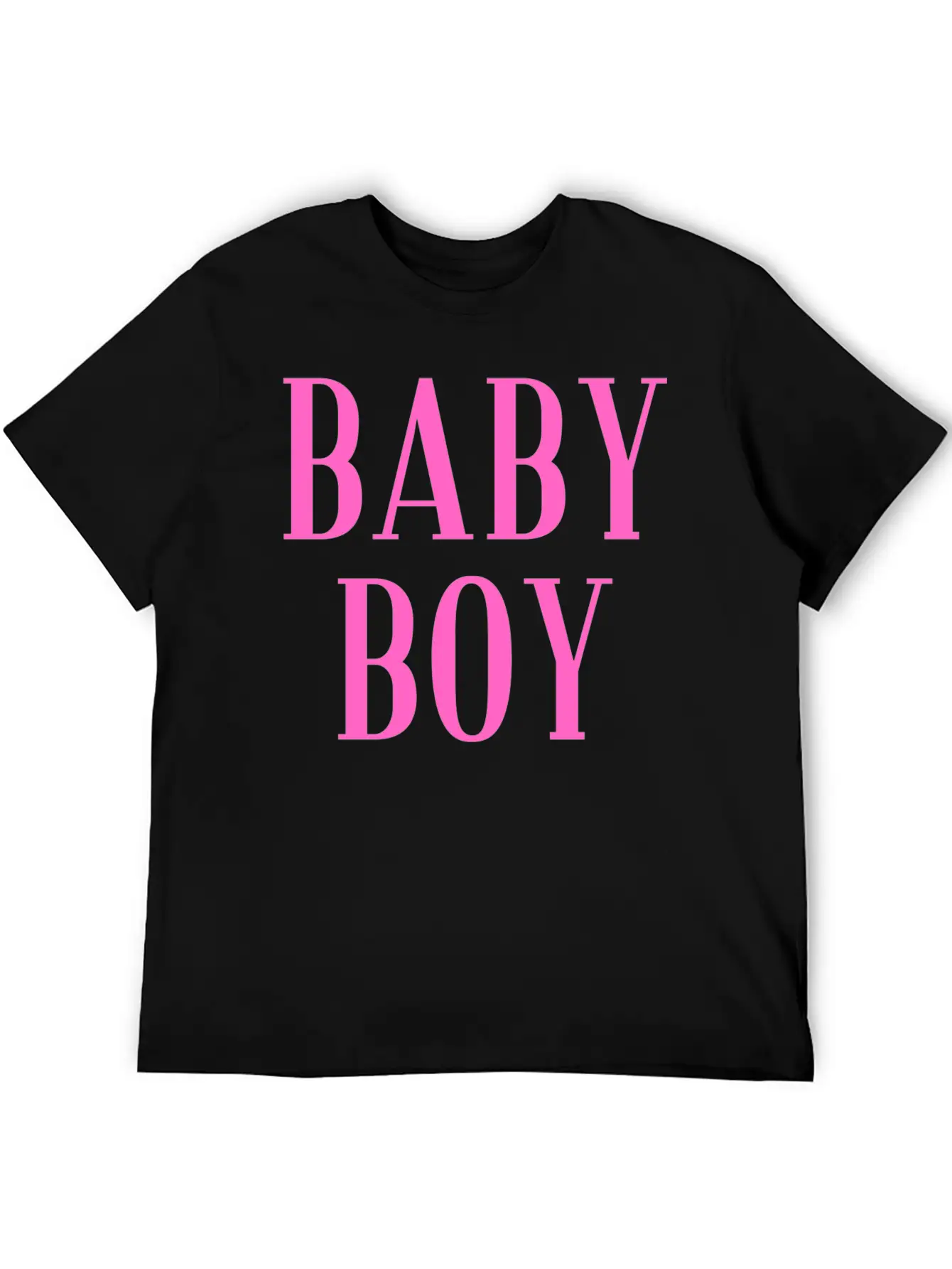 Baby Boy Pink Stylish Everyday T-Shirt – Unisex Basic Cotton Tee