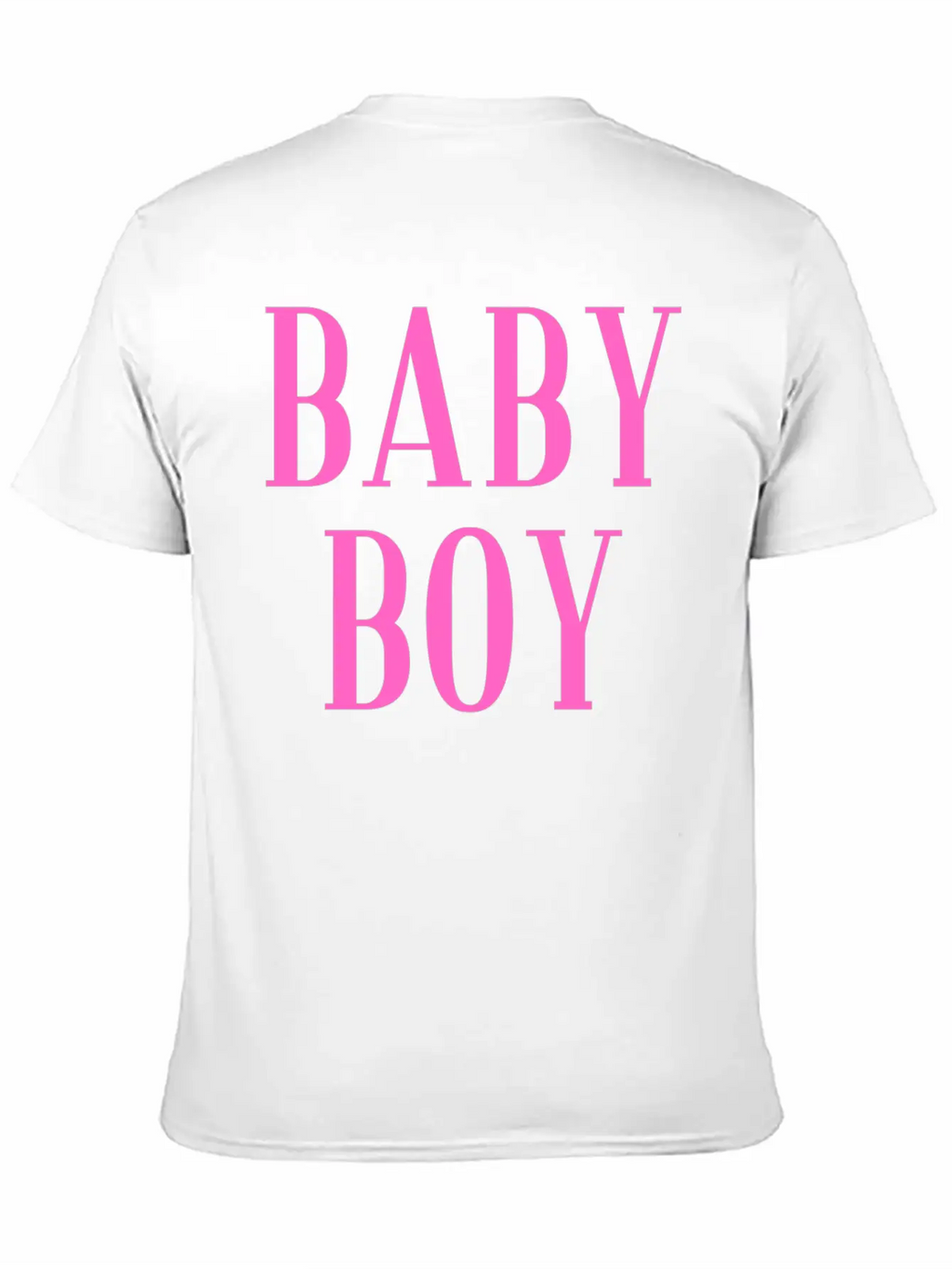 Baby Boy Pink Stylish Everyday T-Shirt – Unisex Basic Cotton Tee