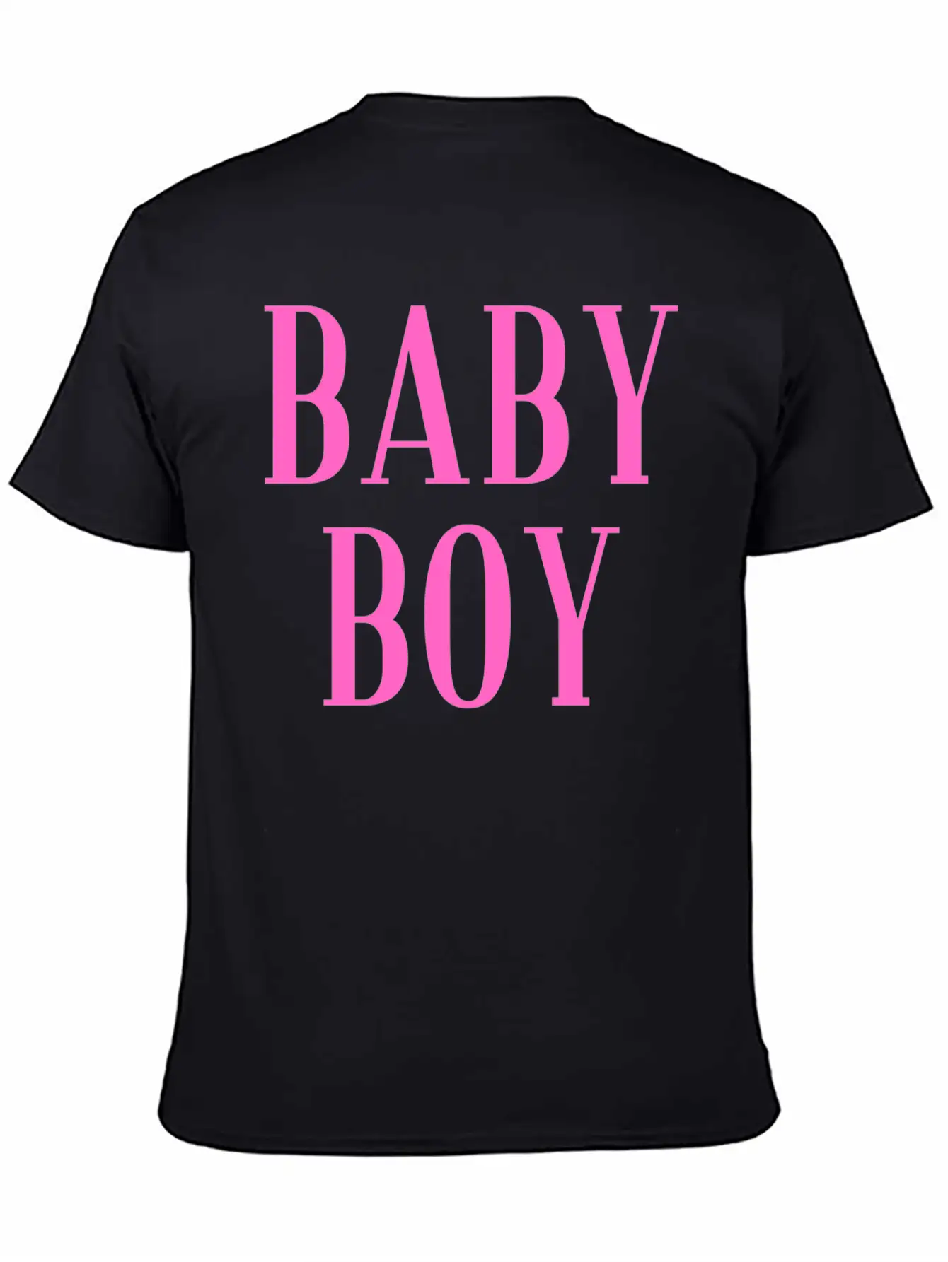 Baby Boy Pink Stylish Everyday T-Shirt – Unisex Basic Cotton Tee