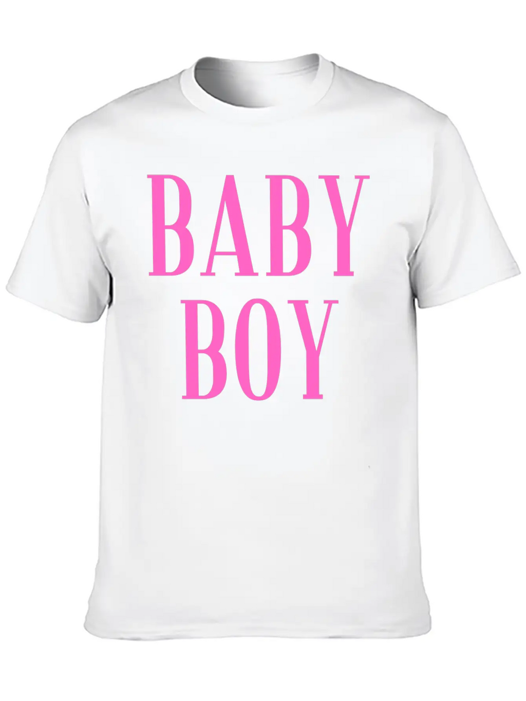Baby Boy Pink Stylish Everyday T-Shirt – Unisex Basic Cotton Tee