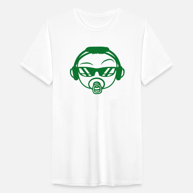 Baby DJ Face Party Fun Pacifier Toddler Child Head