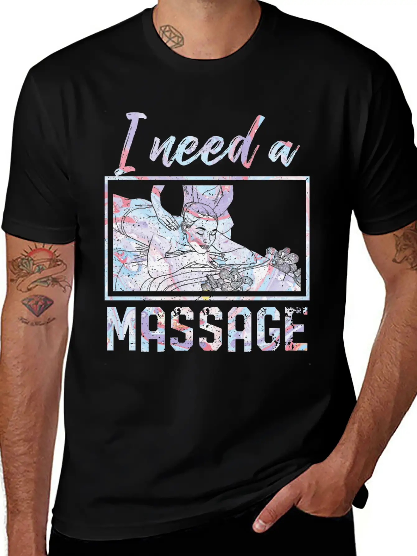Baby Massage Therapist Unisex Short Sleeve Soft Cotton T-Shirt – Casual Everyday Wear