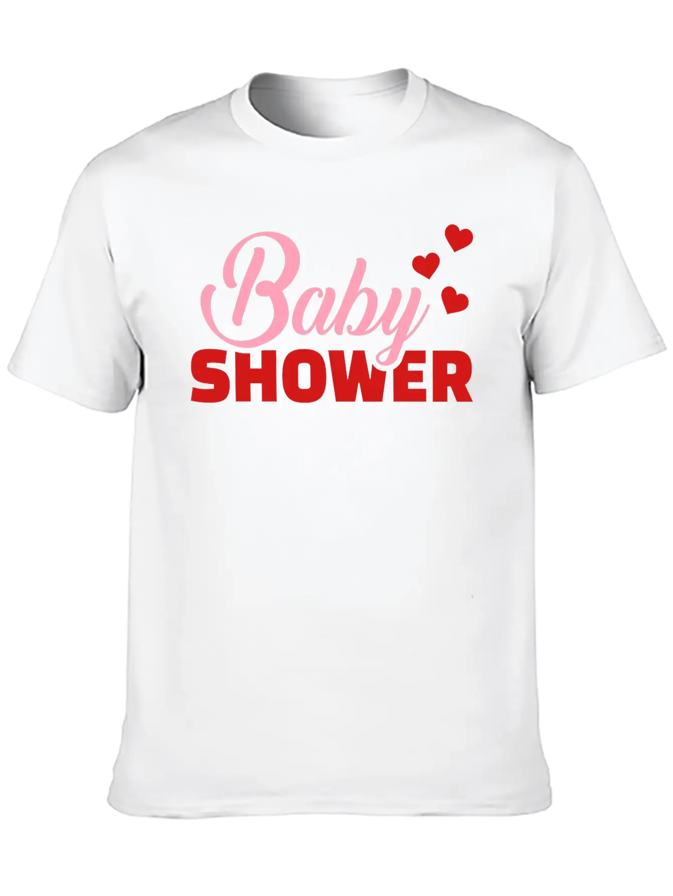 Baby Shower Unisex Casual T-Shirt – Clean Design For Daily Comfort