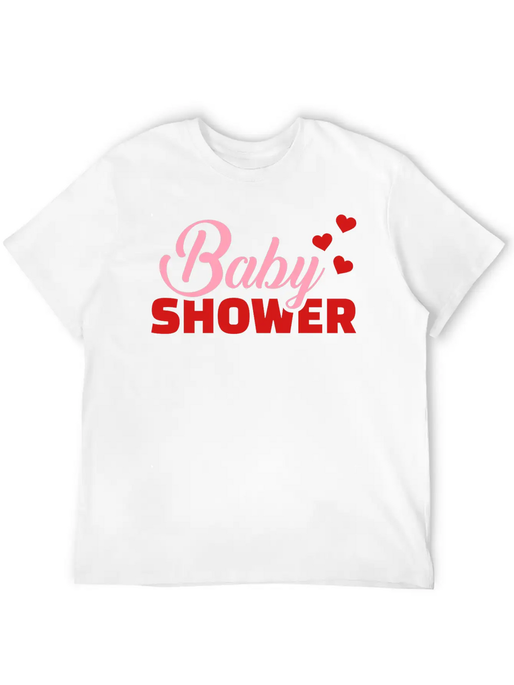Baby Shower Unisex Casual T-Shirt – Clean Design For Daily Comfort