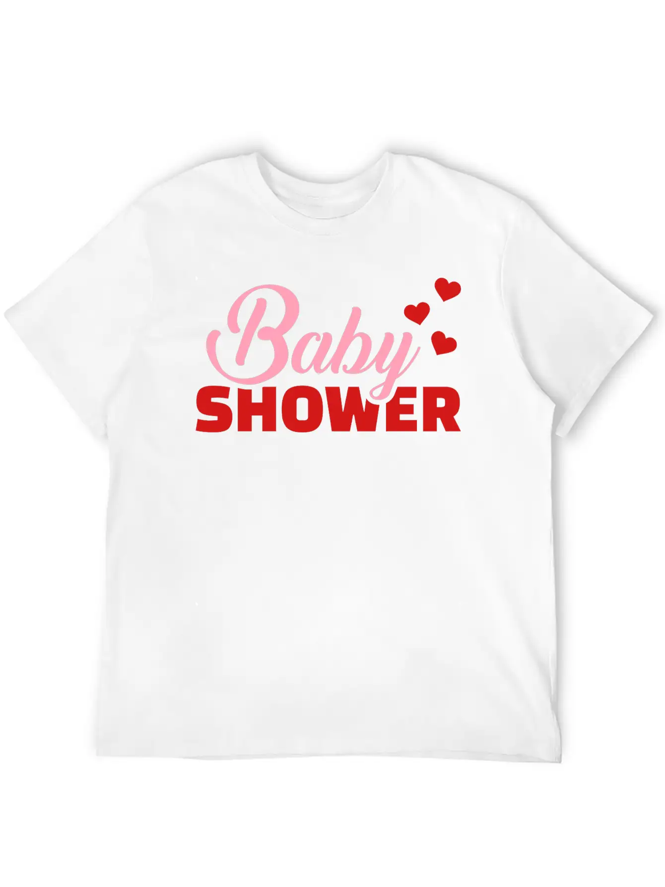 Baby Shower Unisex Casual T-Shirt – Clean Design For Daily Comfort