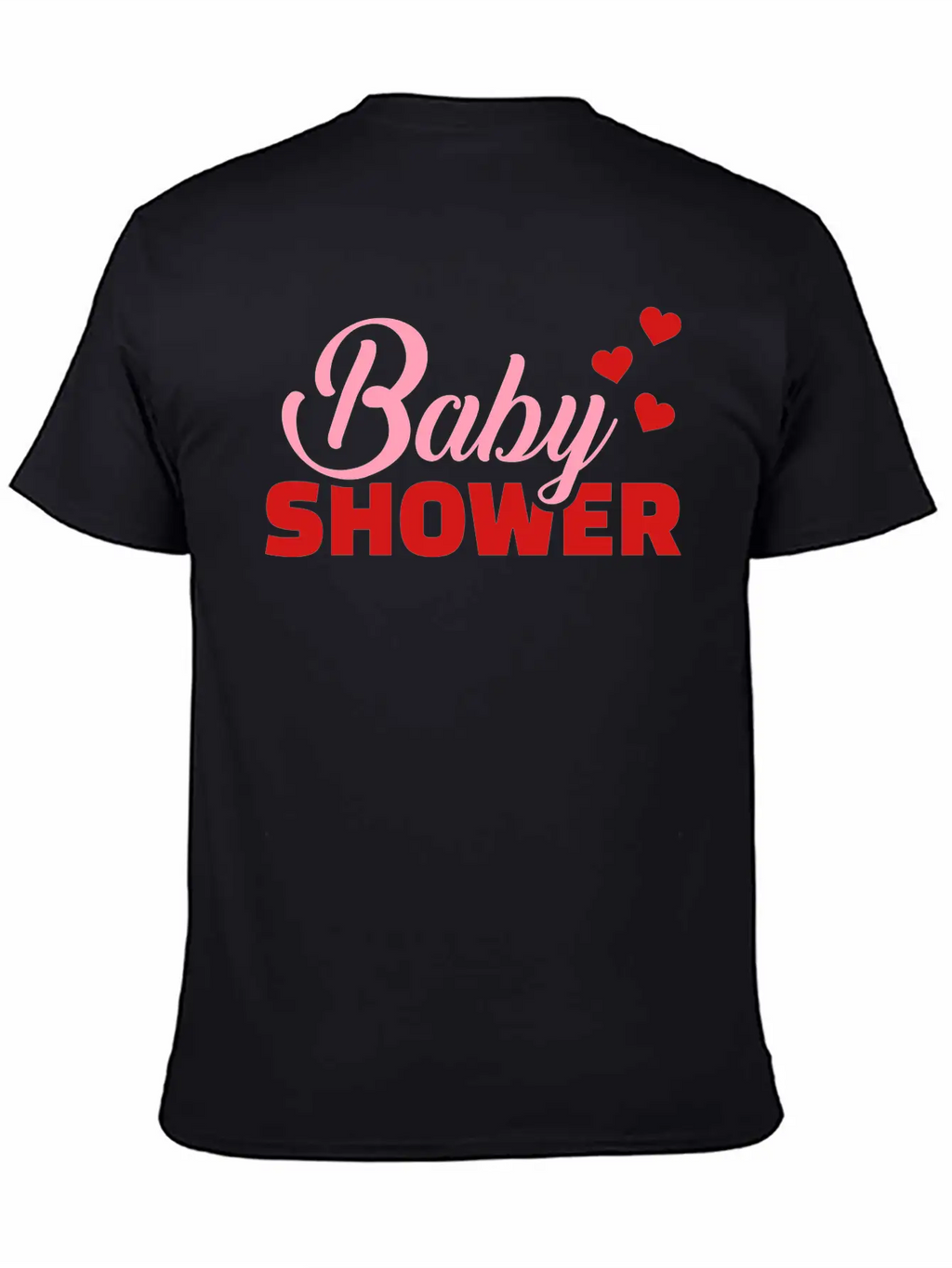 Baby Shower Unisex Casual T-Shirt – Clean Design For Daily Comfort
