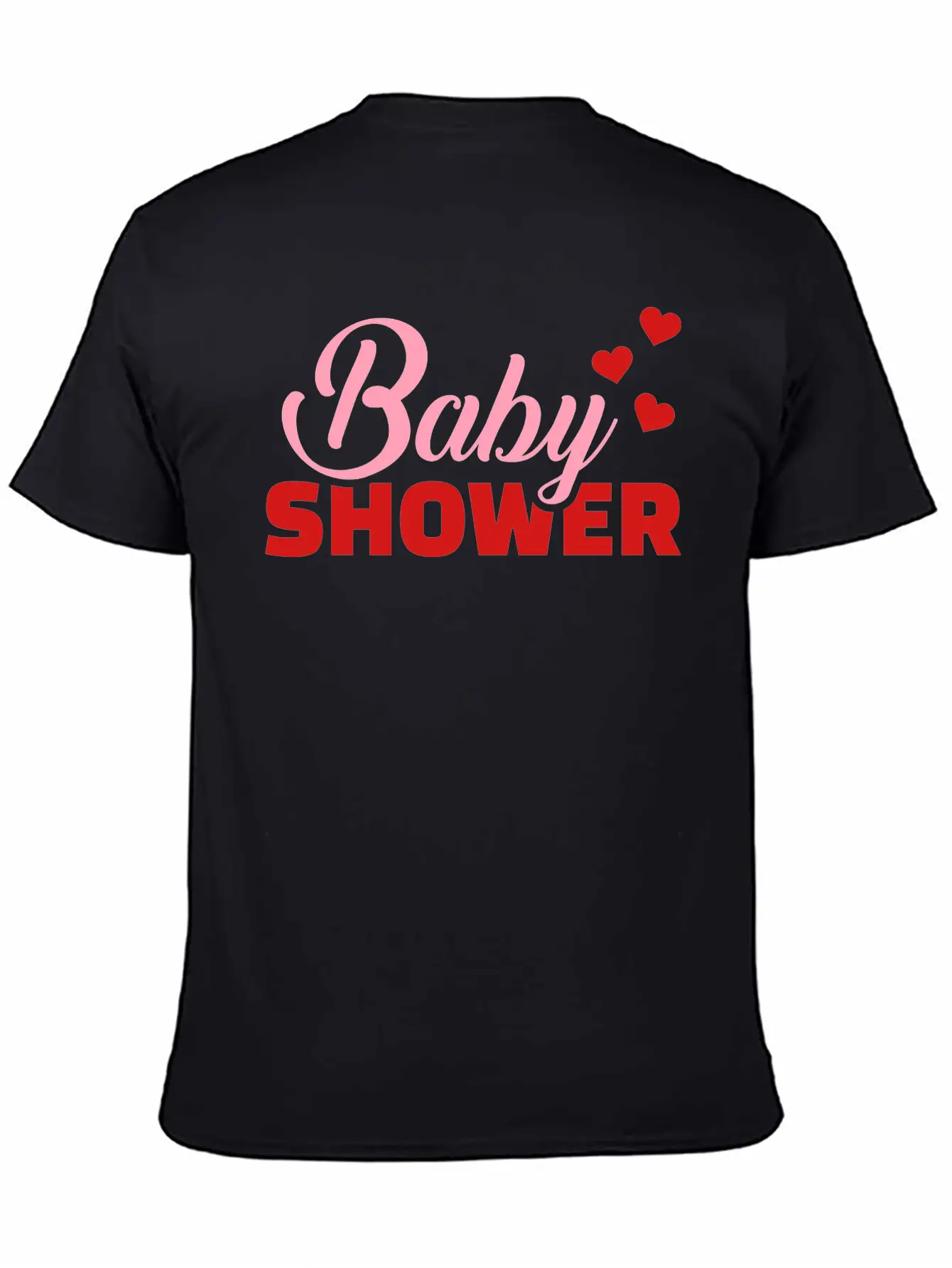 Baby Shower Unisex Casual T-Shirt – Clean Design For Daily Comfort