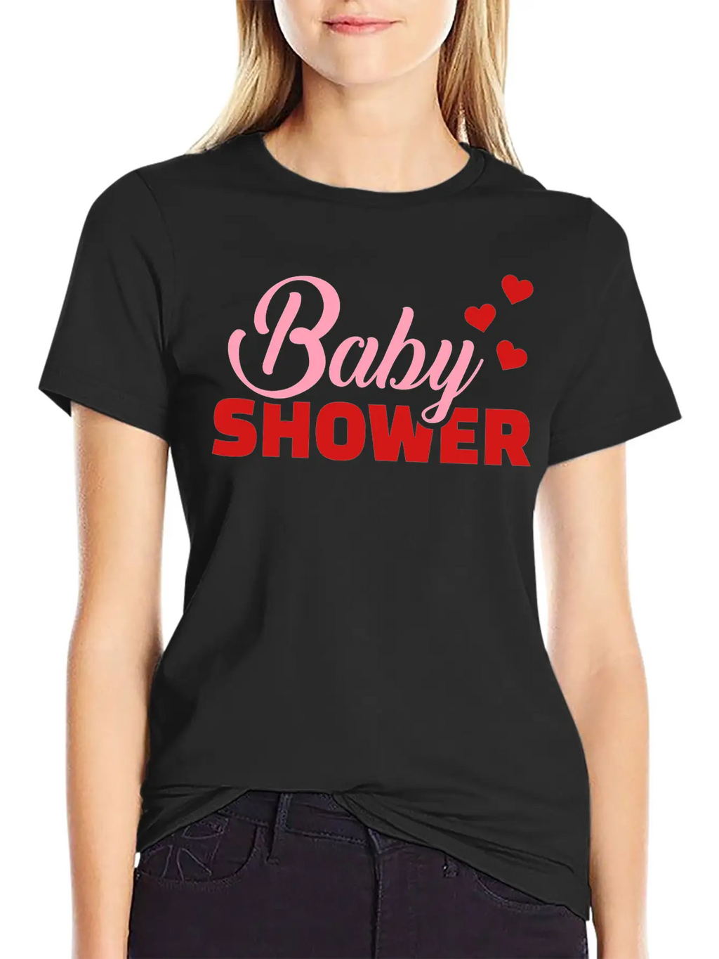 Baby Shower Unisex Casual T-Shirt – Clean Design For Daily Comfort