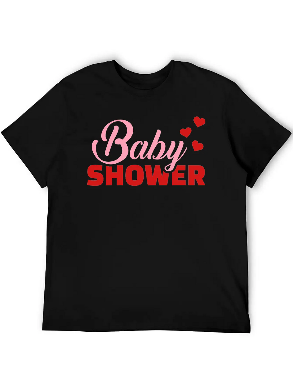 Baby Shower Unisex Casual T-Shirt – Clean Design For Daily Comfort