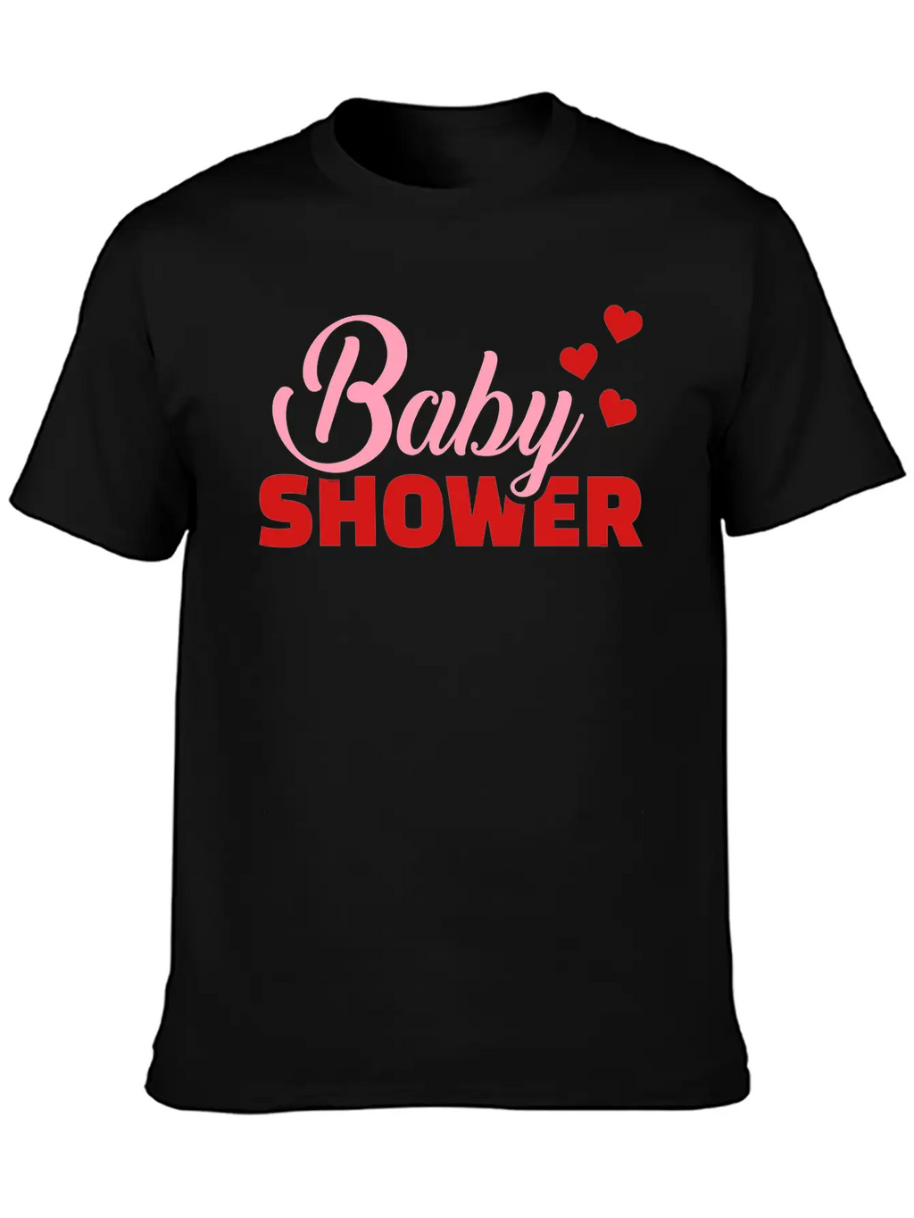 Baby Shower Unisex Casual T-Shirt – Clean Design For Daily Comfort