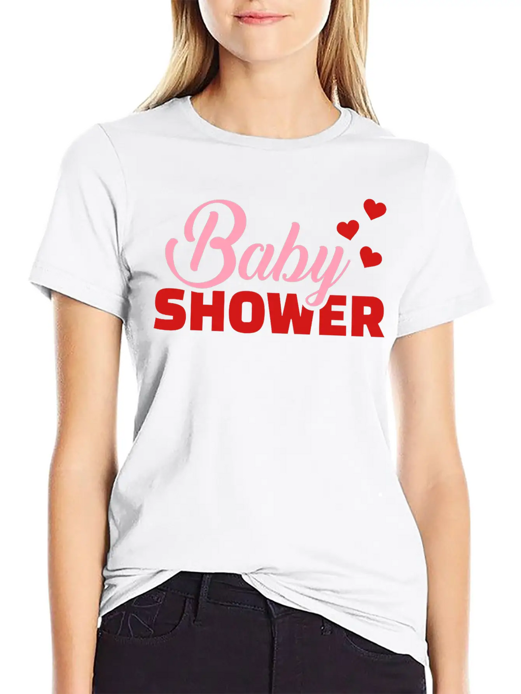 Baby Shower Unisex Casual T-Shirt – Clean Design For Daily Comfort
