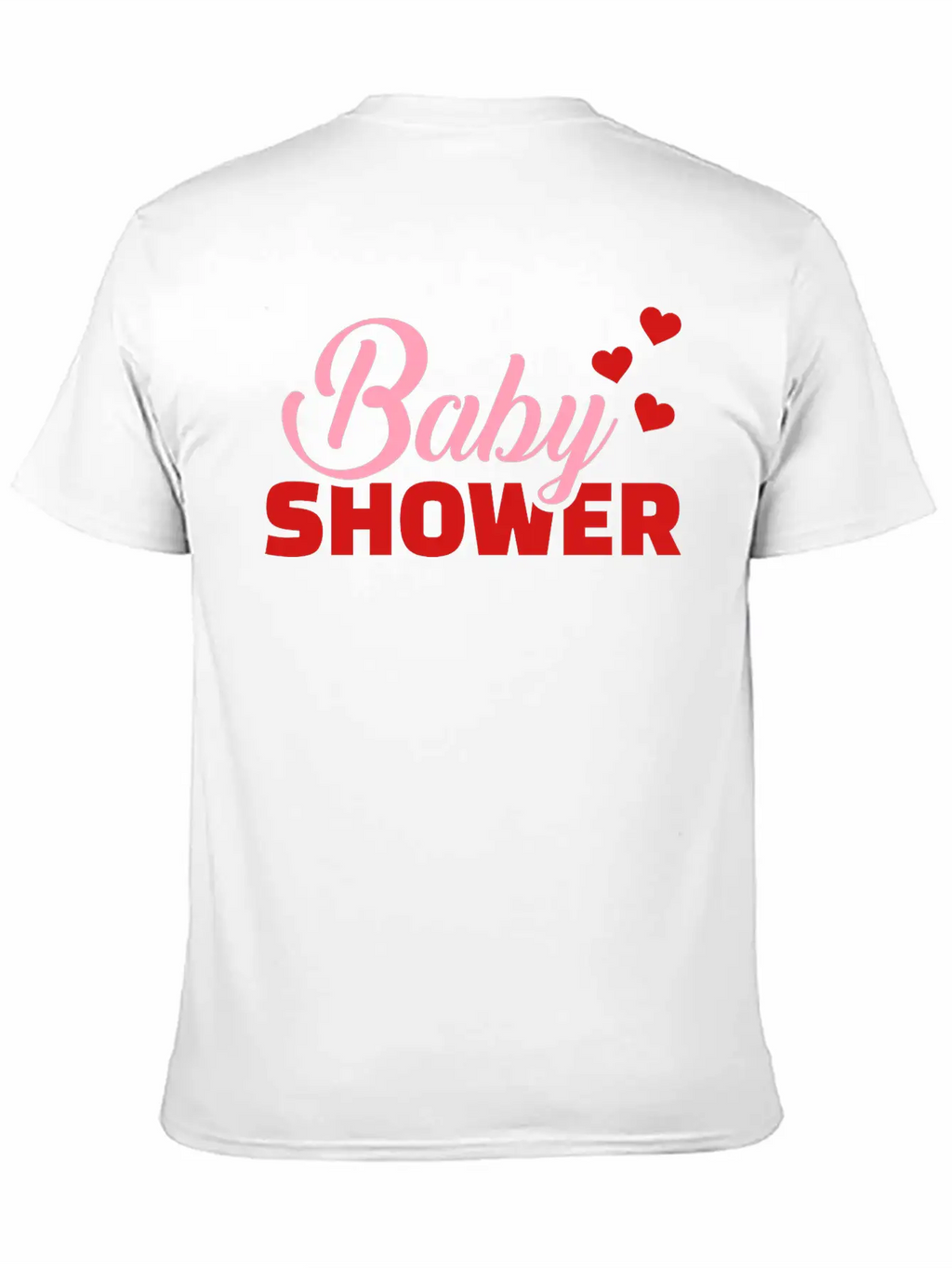 Baby Shower Unisex Casual T-Shirt – Clean Design For Daily Comfort