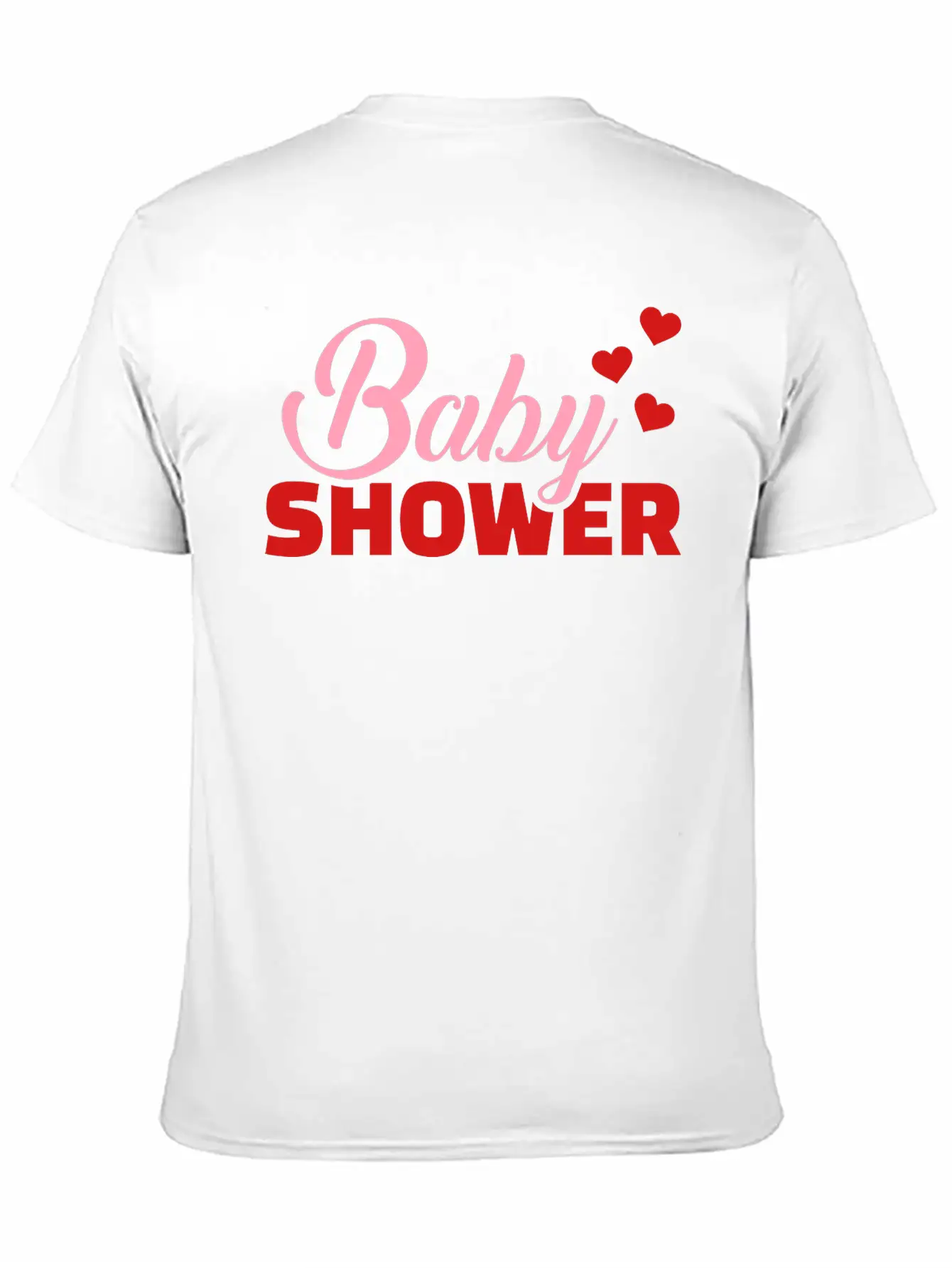 Baby Shower Unisex Casual T-Shirt – Clean Design For Daily Comfort