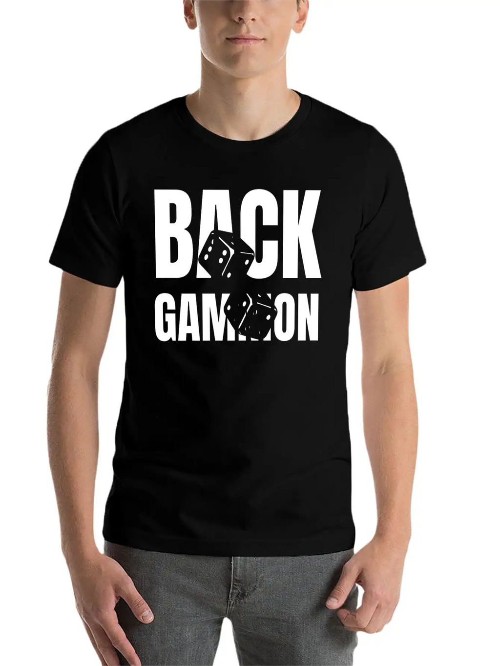 Backgammon Game Dice Competition Player Lover Unisex Casual T-Shirt – Clean Design For Daily Comfort