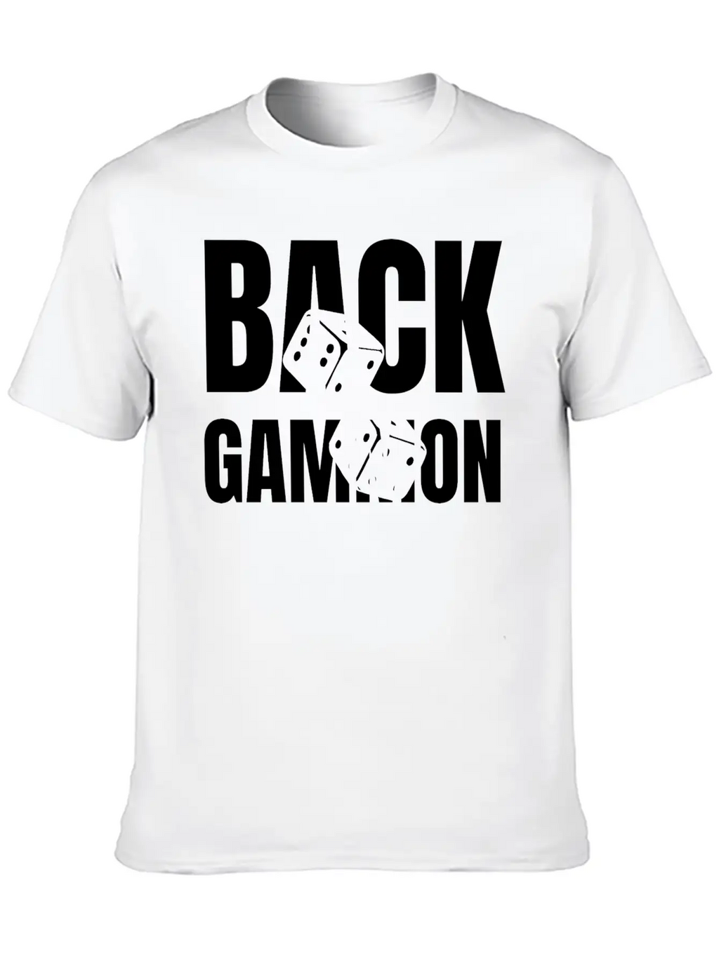 Backgammon Game Dice Competition Player Lover Unisex Casual T-Shirt – Clean Design For Daily Comfort