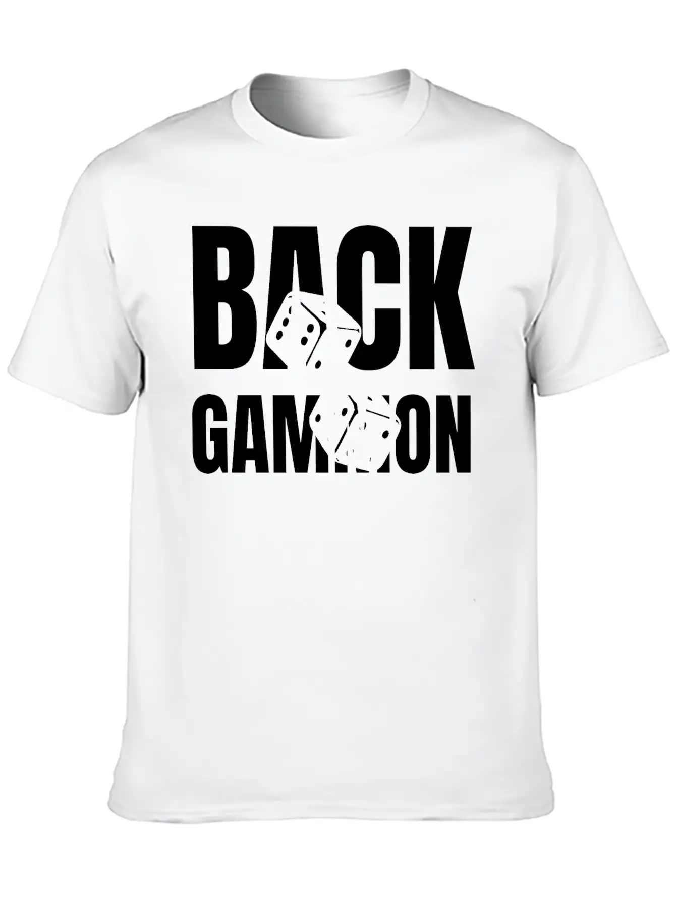 Backgammon Game Dice Competition Player Lover Unisex Casual T-Shirt – Clean Design For Daily Comfort