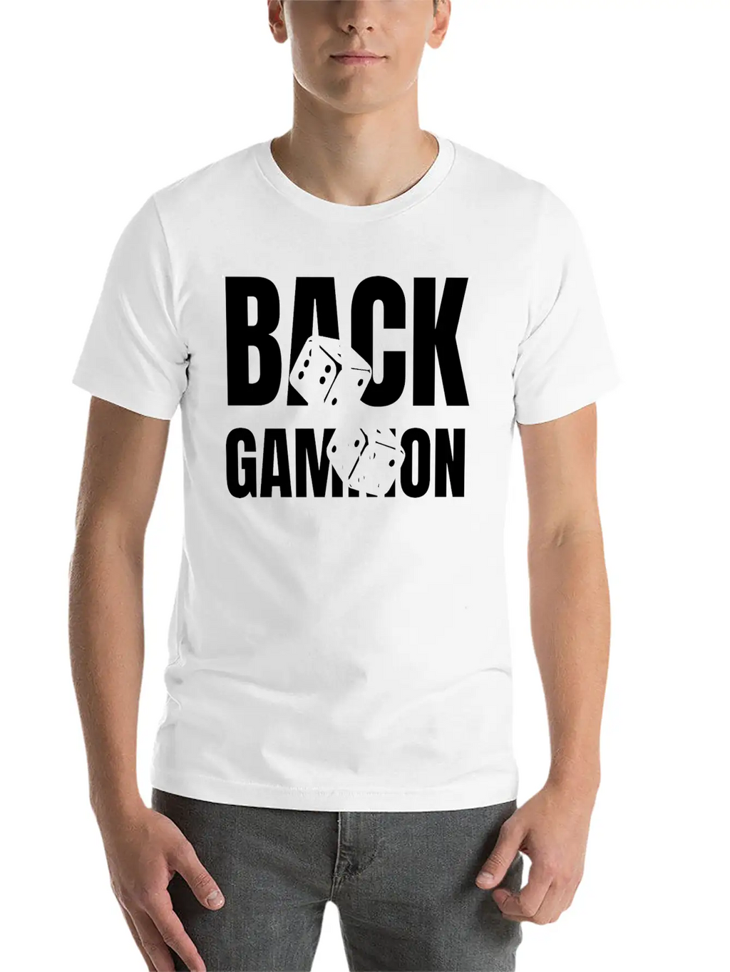 Backgammon Game Dice Competition Player Lover Unisex Casual T-Shirt – Clean Design For Daily Comfort