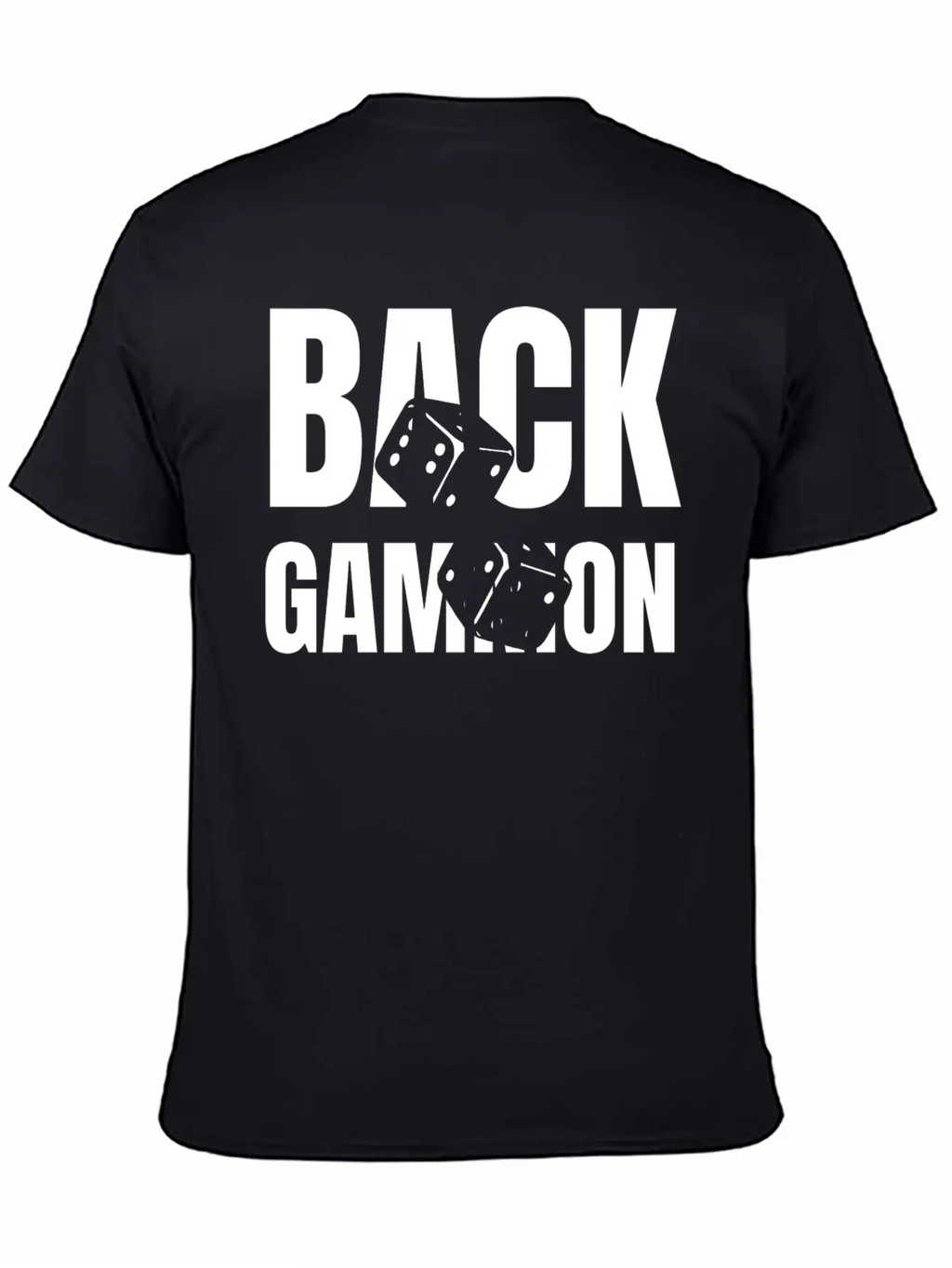 Backgammon Game Dice Competition Player Lover Unisex Casual T-Shirt – Clean Design For Daily Comfort
