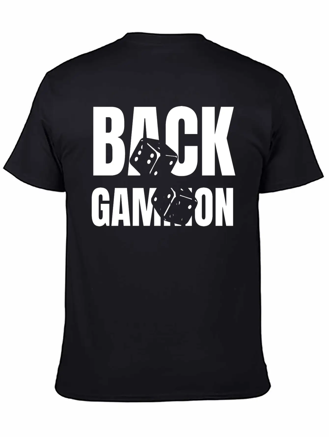 Backgammon Game Dice Competition Player Lover Unisex Casual T-Shirt – Clean Design For Daily Comfort