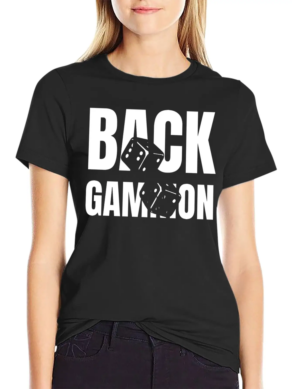 Backgammon Game Dice Competition Player Lover Unisex Casual T-Shirt – Clean Design For Daily Comfort