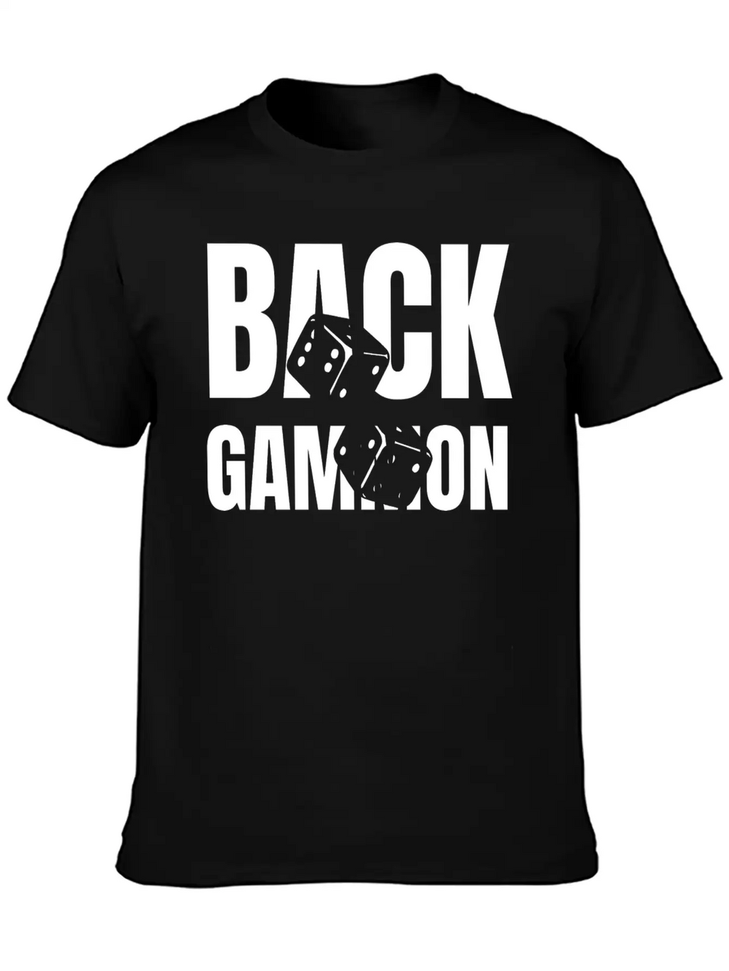 Backgammon Game Dice Competition Player Lover Unisex Casual T-Shirt – Clean Design For Daily Comfort