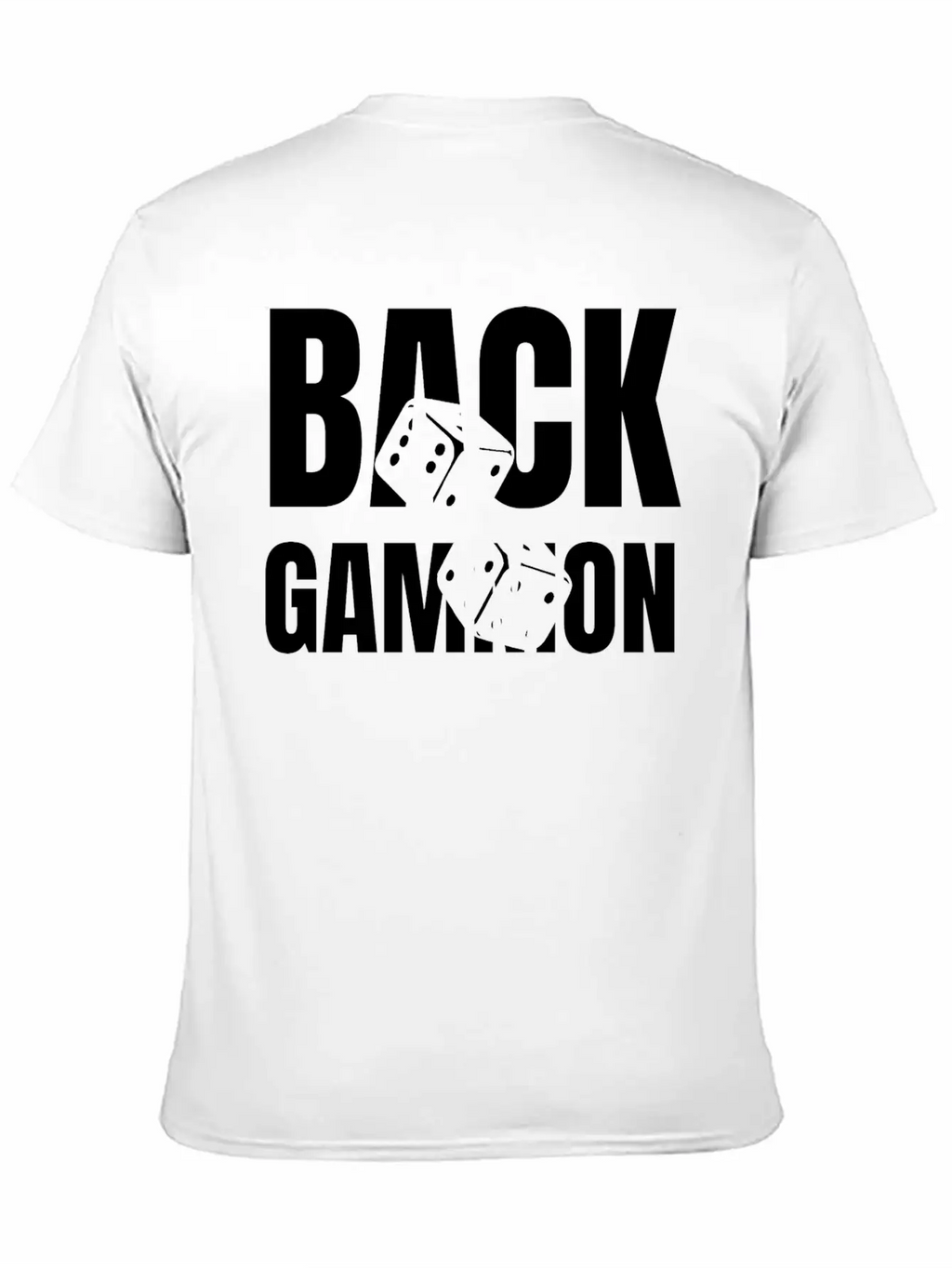 Backgammon Game Dice Competition Player Lover Unisex Casual T-Shirt – Clean Design For Daily Comfort