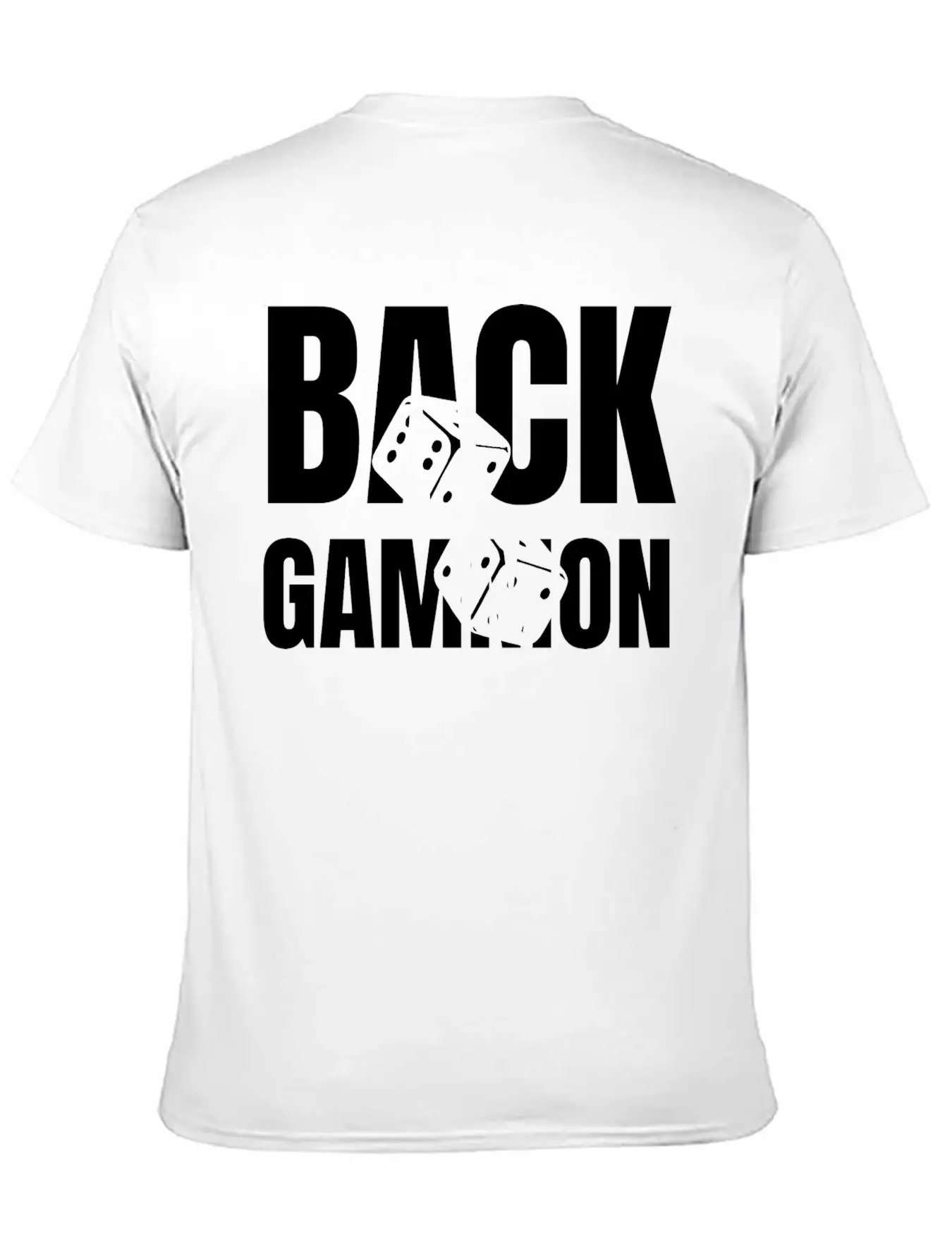 Backgammon Game Dice Competition Player Lover Unisex Casual T-Shirt – Clean Design For Daily Comfort