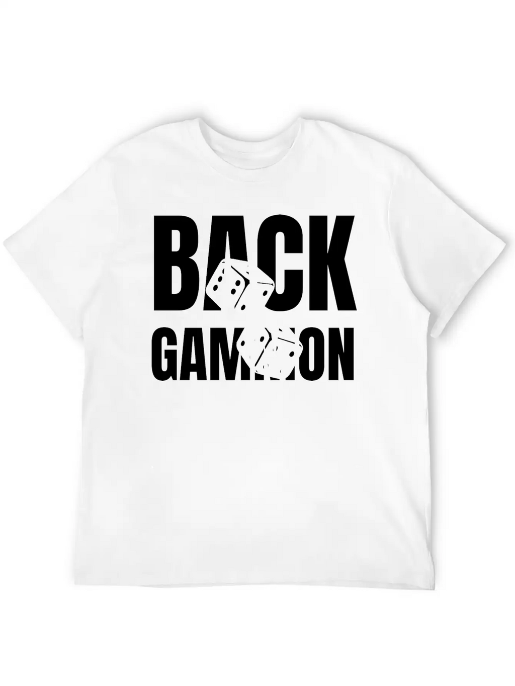 Backgammon Game Dice Competition Player Lover Unisex Casual T-Shirt – Clean Design For Daily Comfort