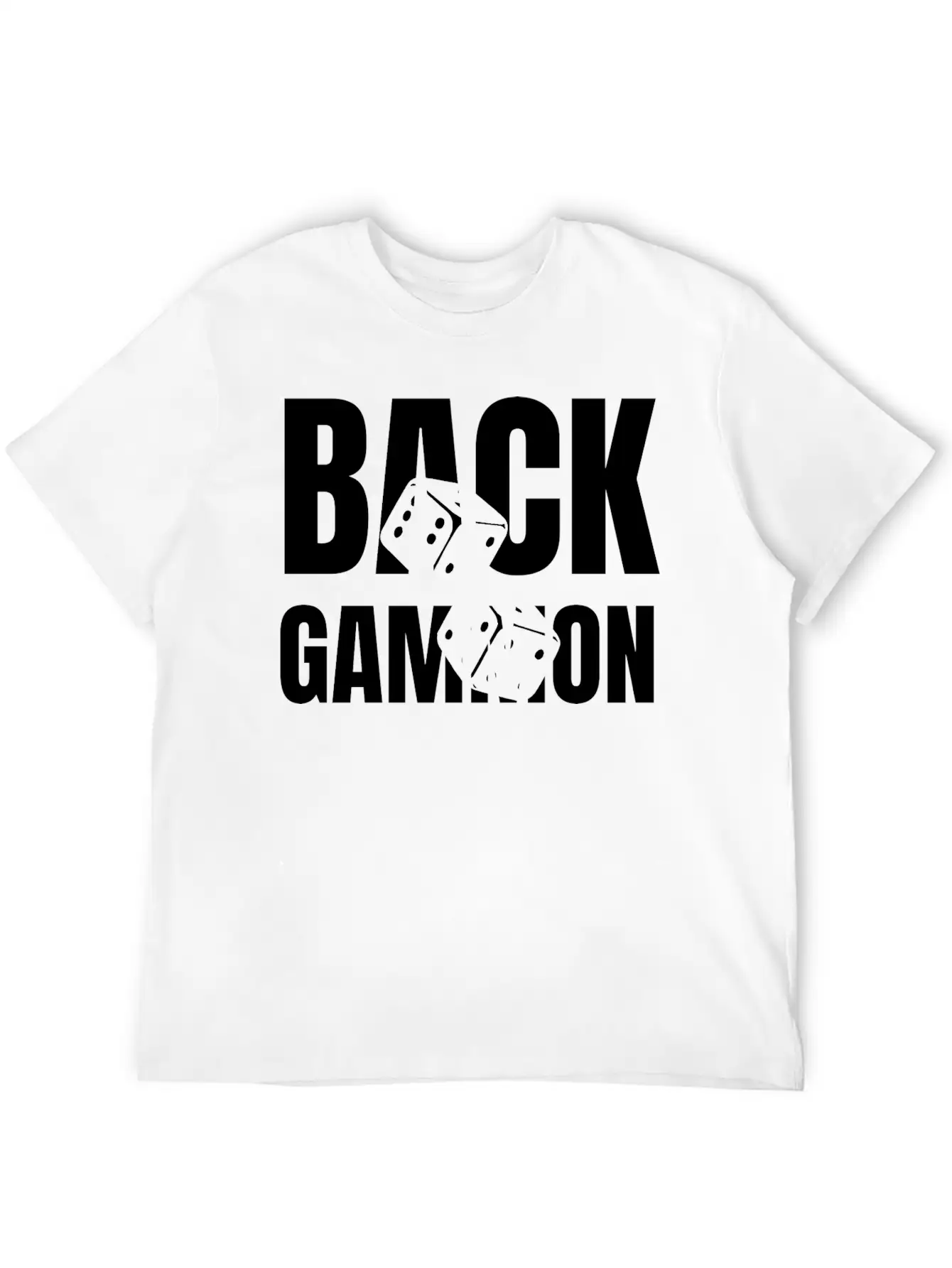 Backgammon Game Dice Competition Player Lover Unisex Casual T-Shirt – Clean Design For Daily Comfort