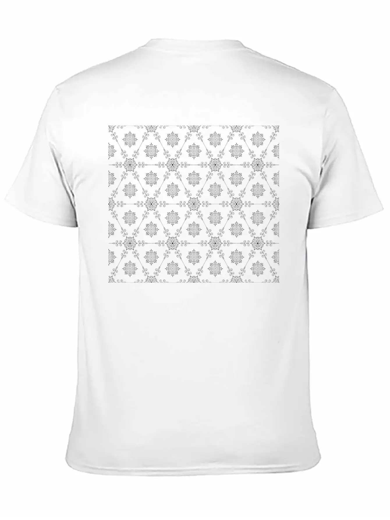 Background Pattern 220 Essential Cotton Tee For Daily Outfits – Unisex Style