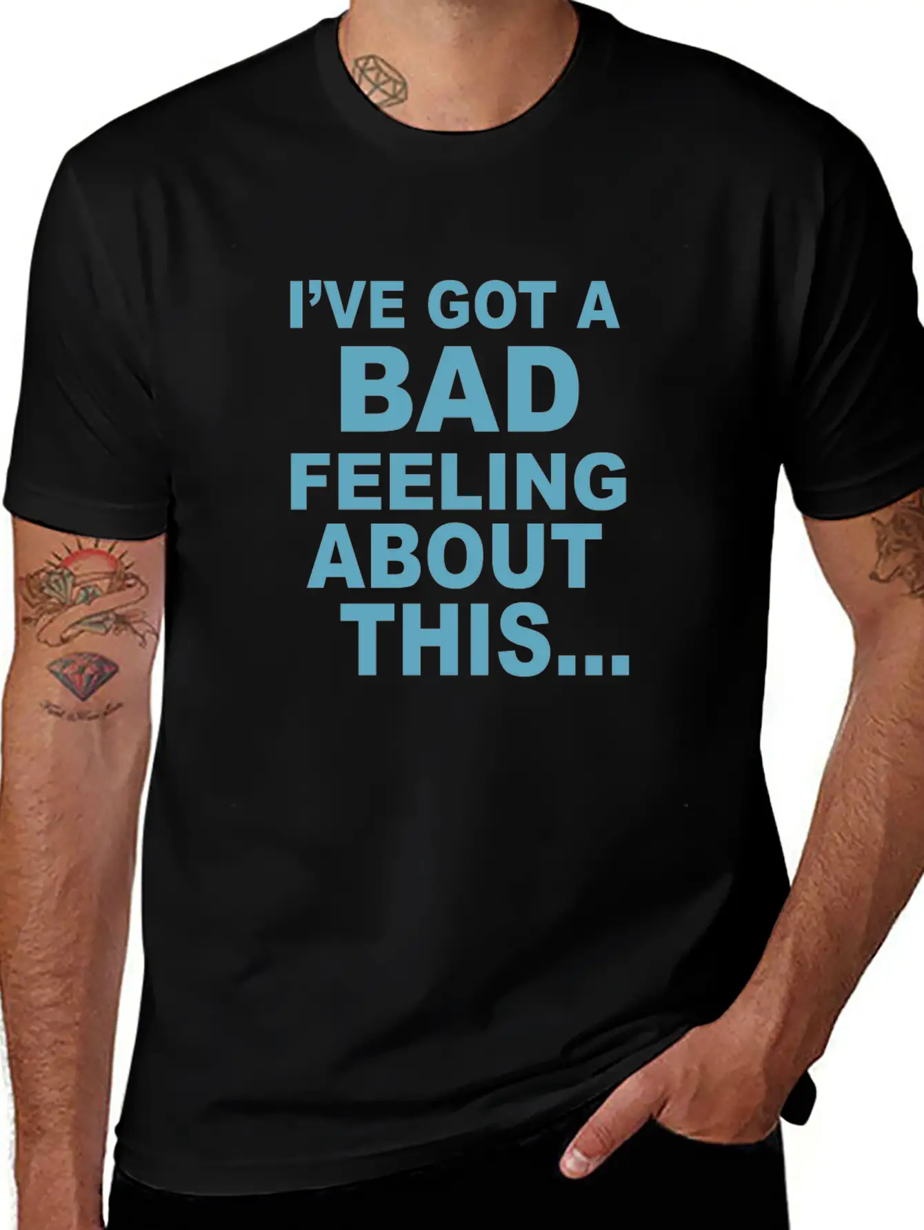 Bad Feeling Stylish Everyday T-Shirt – Unisex Basic Cotton Tee