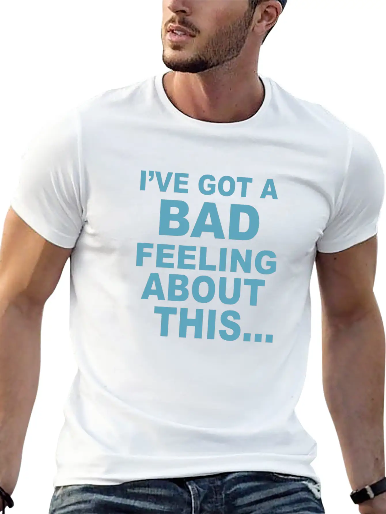 Bad Feeling Stylish Everyday T-Shirt – Unisex Basic Cotton Tee