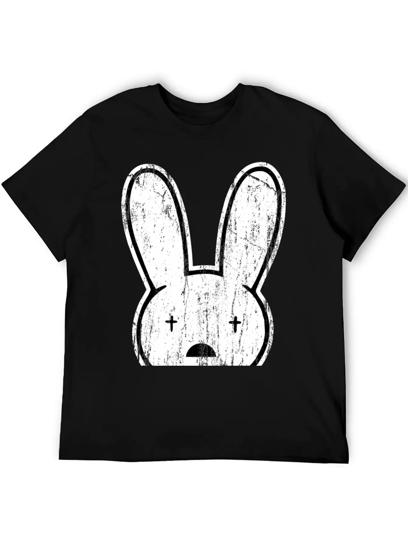 Badbunny Retro Unisex Short Sleeve Soft Cotton T-Shirt – Casual Everyday Wear