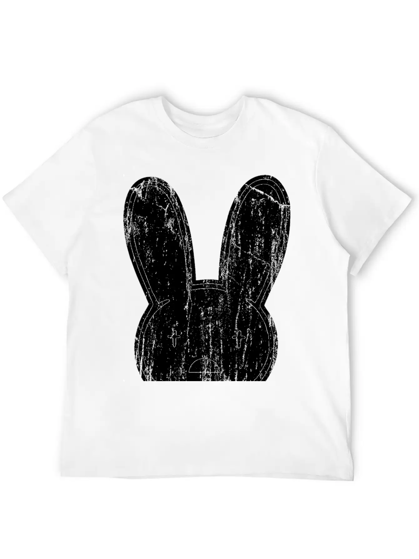 Badbunny Retro Unisex Short Sleeve Soft Cotton T-Shirt – Casual Everyday Wear