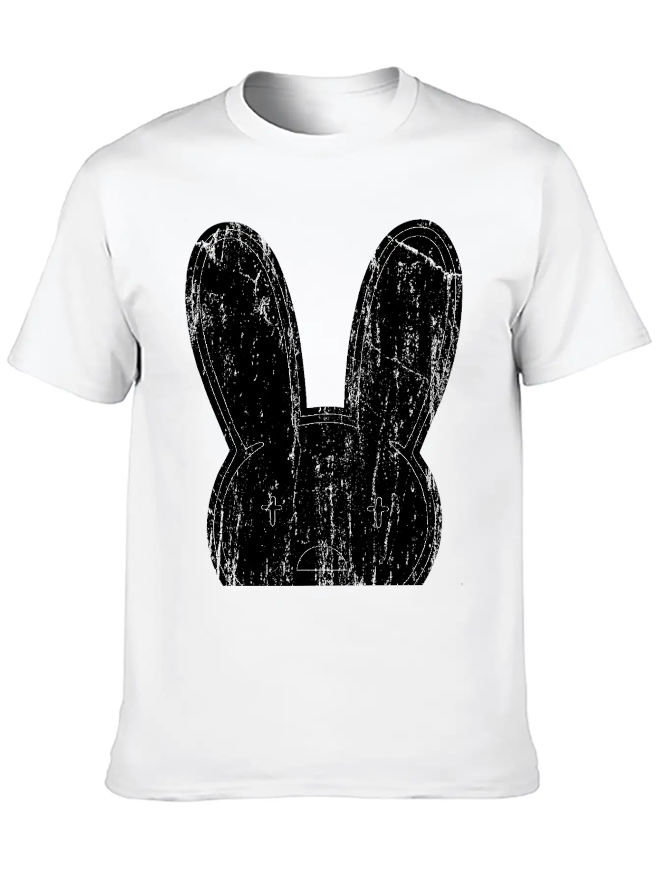 Badbunny Retro Unisex Short Sleeve Soft Cotton T-Shirt – Casual Everyday Wear