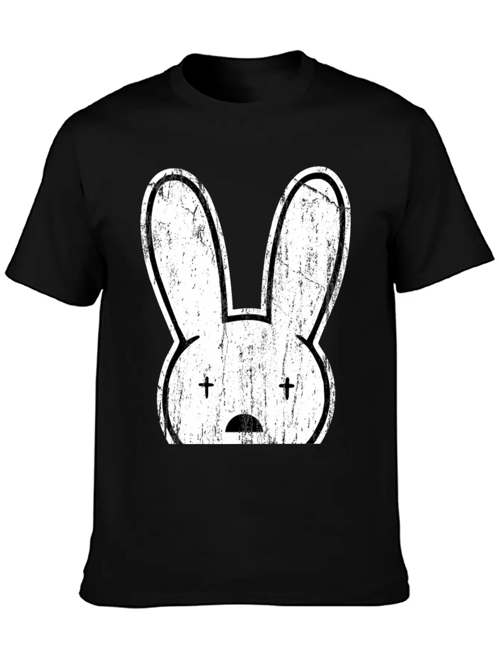 Badbunny Retro Unisex Short Sleeve Soft Cotton T-Shirt – Casual Everyday Wear