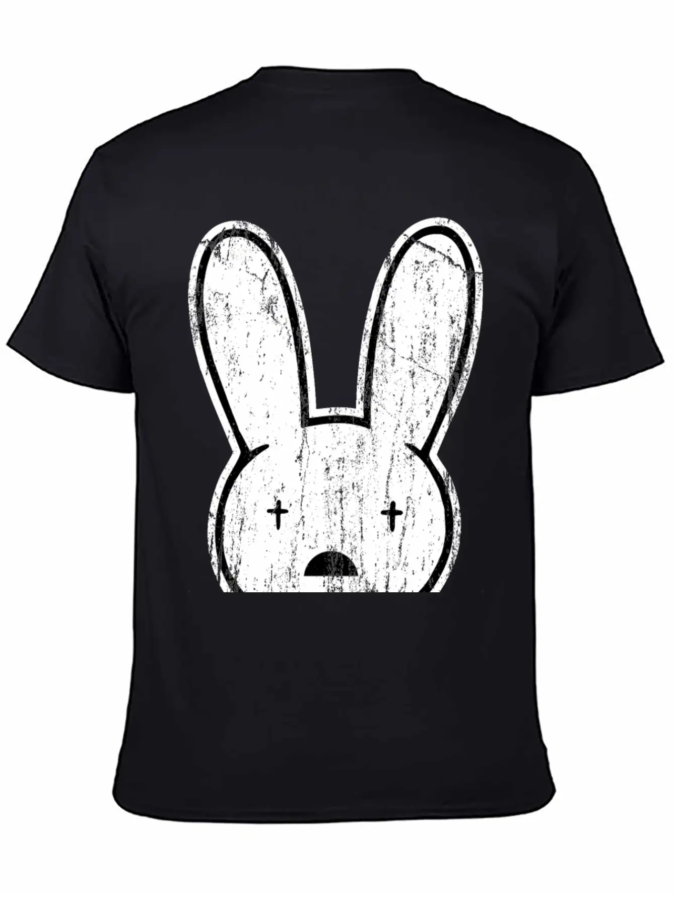 Badbunny Retro Unisex Short Sleeve Soft Cotton T-Shirt – Casual Everyday Wear