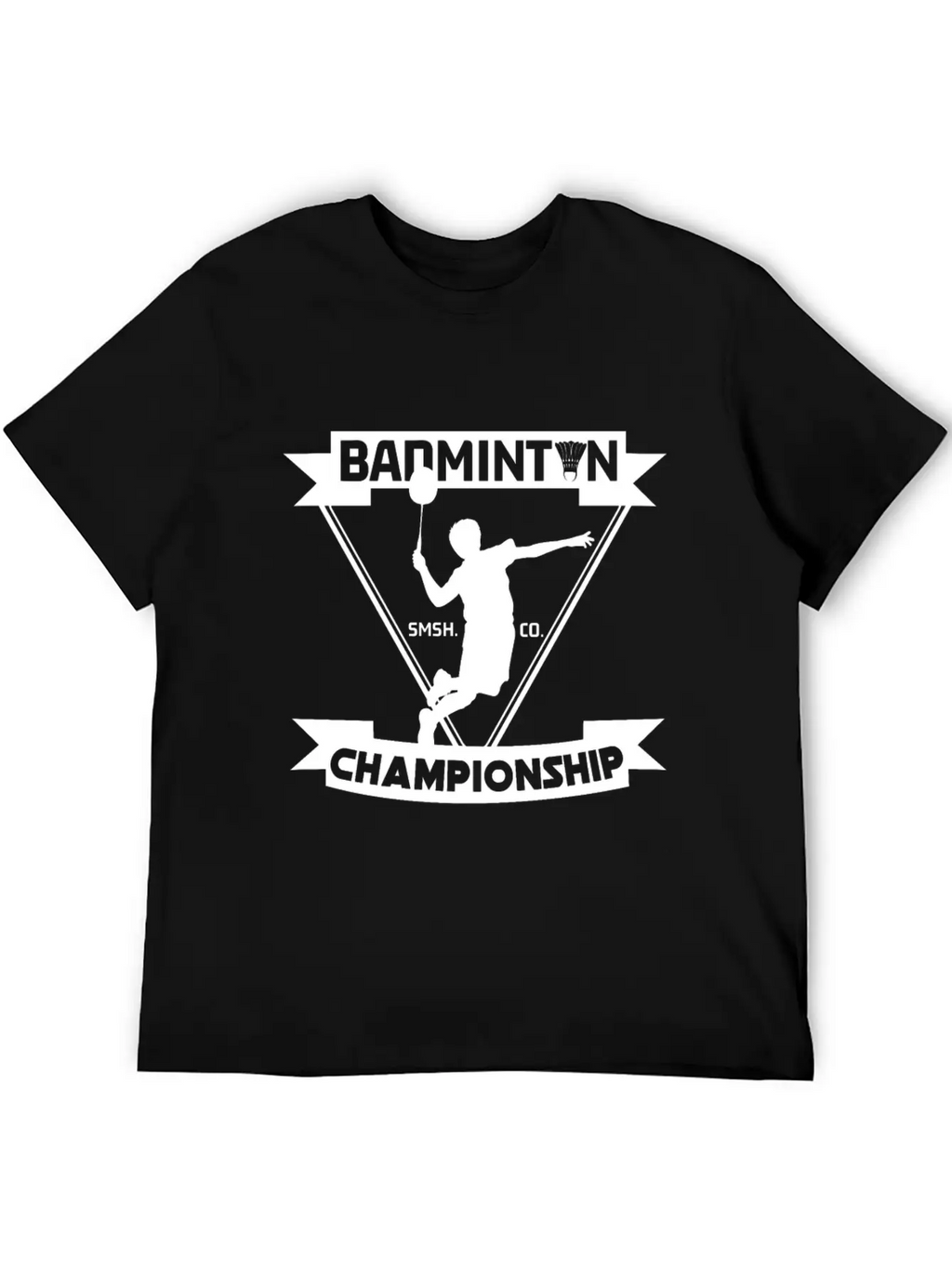 Badminton Championship Unisex Casual T-Shirt – Clean Design For Daily Comfort