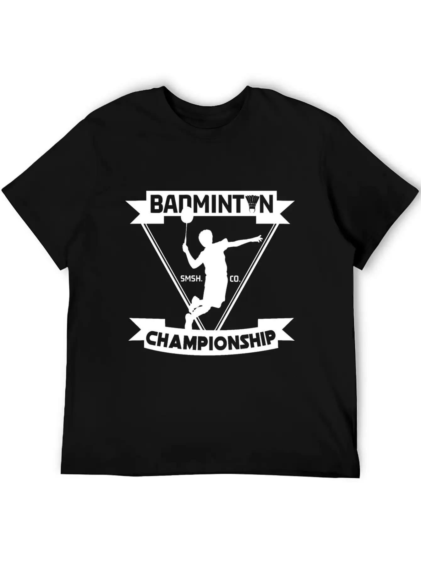 Badminton Championship Unisex Casual T-Shirt – Clean Design For Daily Comfort