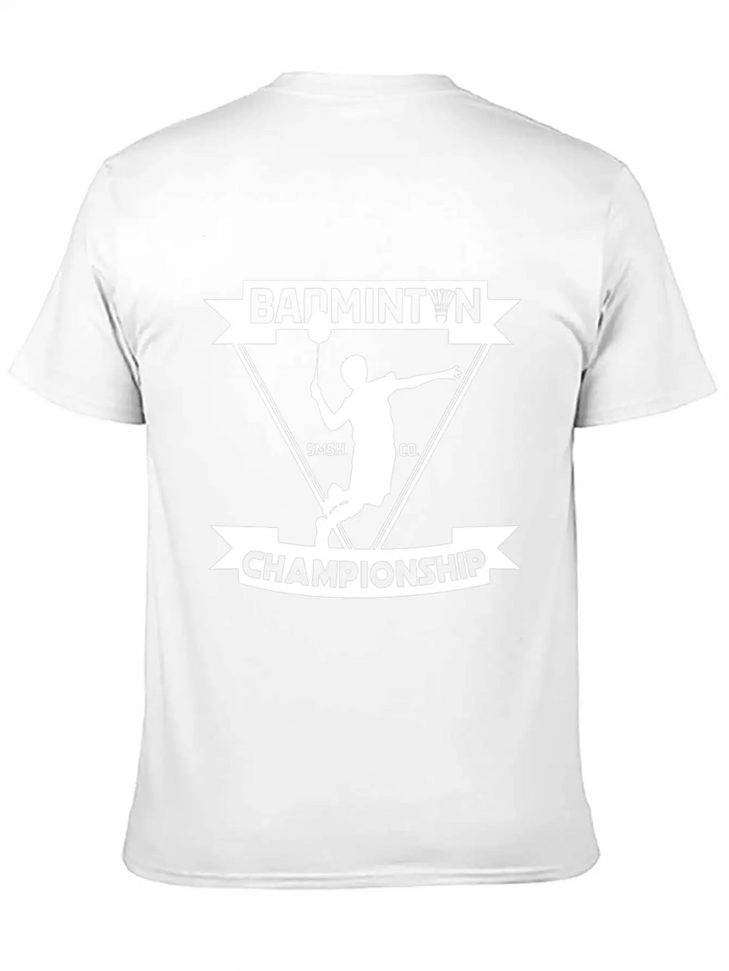Badminton Championship Unisex Casual T-Shirt – Clean Design For Daily Comfort