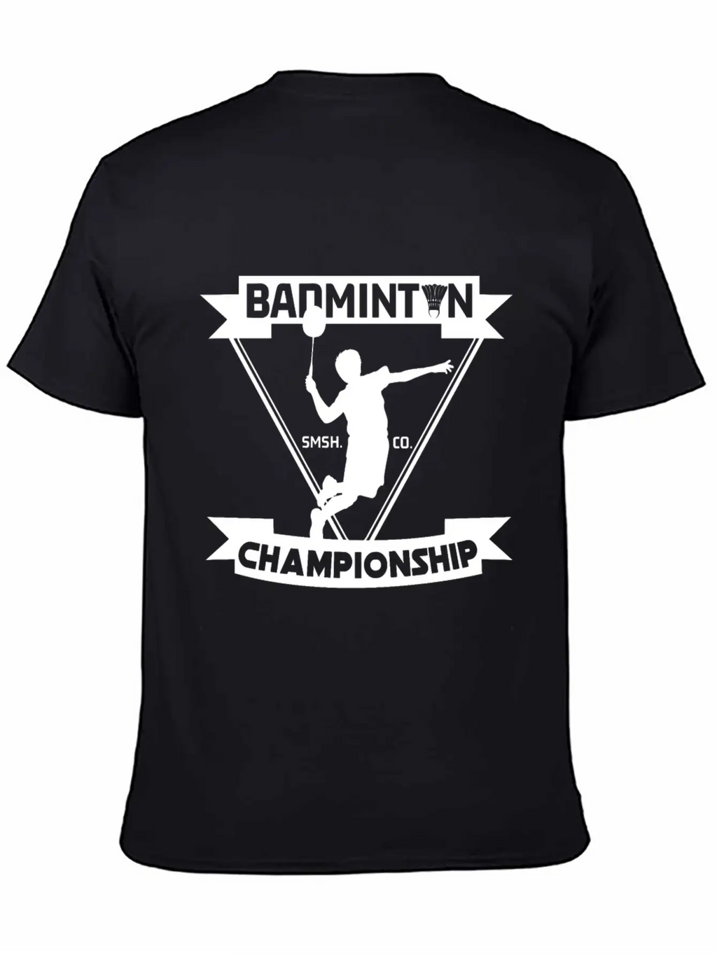 Badminton Championship Unisex Casual T-Shirt – Clean Design For Daily Comfort